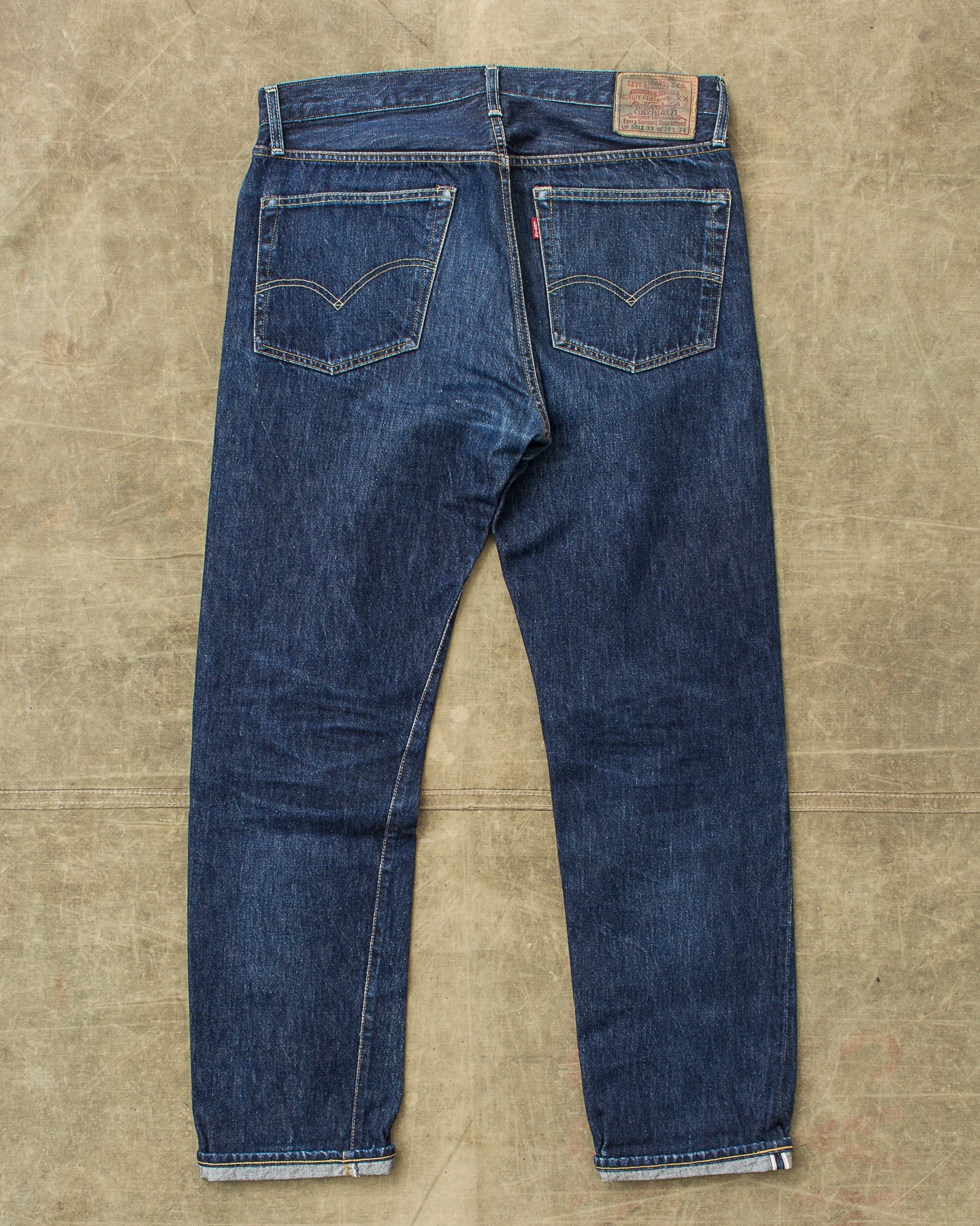 Second hand Levi's Vintage Clothing 1954 501z xx Jeans W34/L34