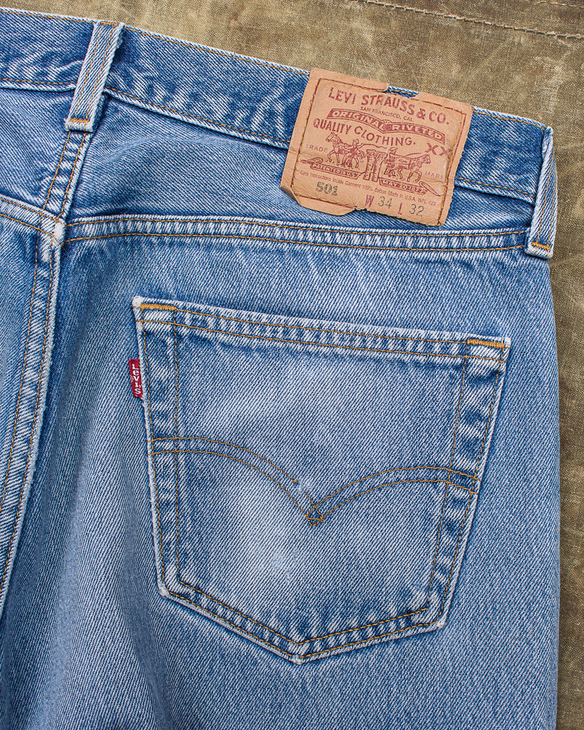 Vintage 1990's Made in USA Levi's 501 Jeans W34 nr. 10