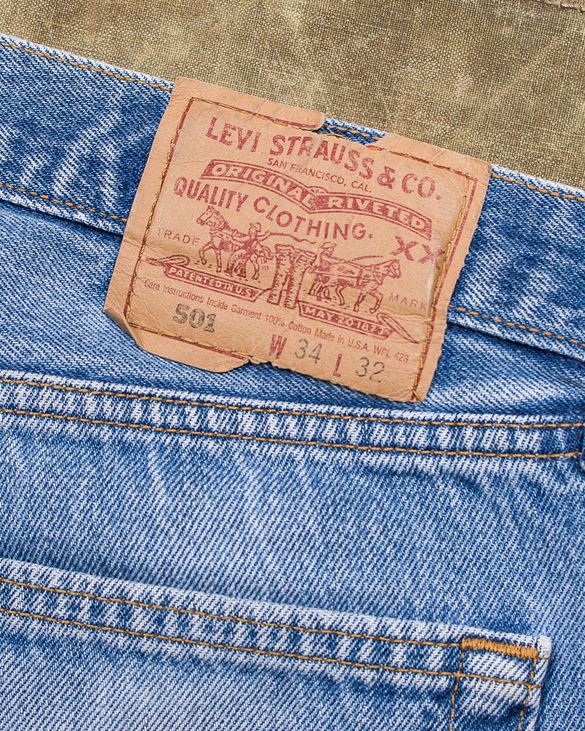 Vintage 1990's Made in USA Levi's 501 Jeans W34 nr. 10