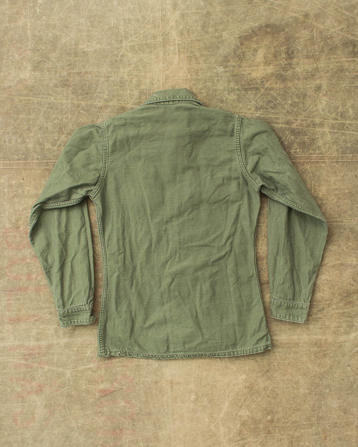 Vintage Original OG-107 Cotton Sateen US Army Shirt Size 13 1/5