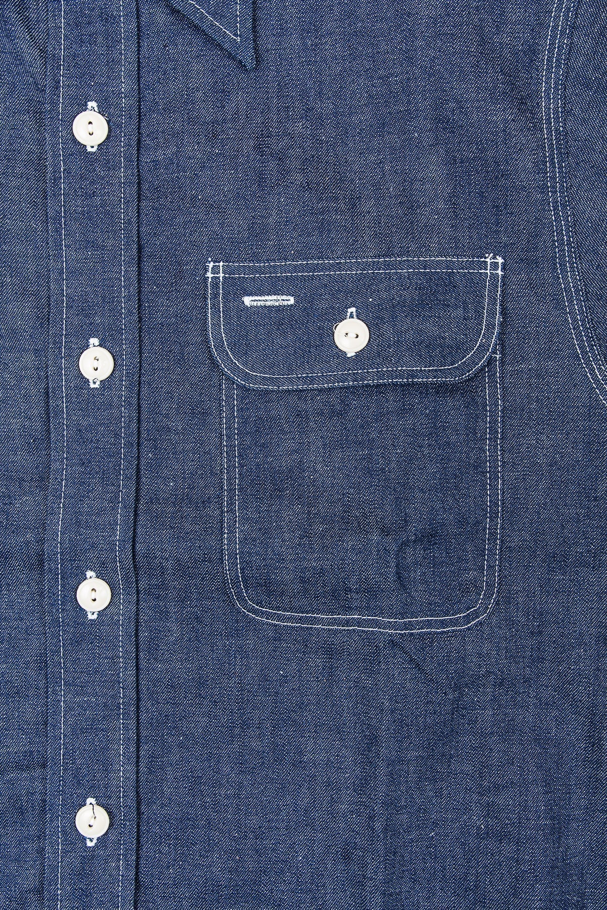 Sugar Cane & Co. Blue Denim Work Shirt SC27852