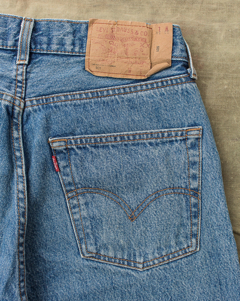 No. 2 Vintage 90 s Levi s 501 Jeans W33 L34 Second Sunrise