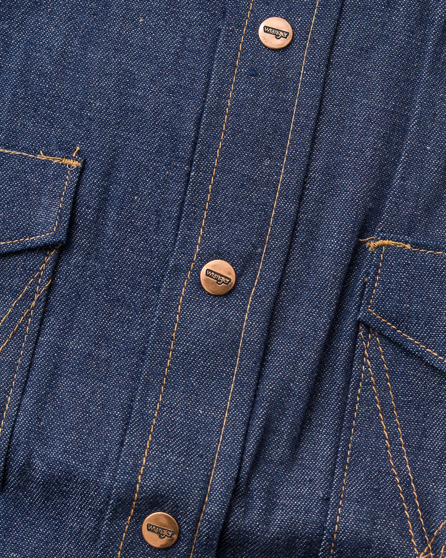 Vintage Dead Stock 70's Wrangler Children's Denim Shirt