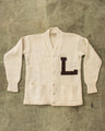 Vintage 50´s Bethlehem Sporting Goods Knitted Letterman Wool Cardigan