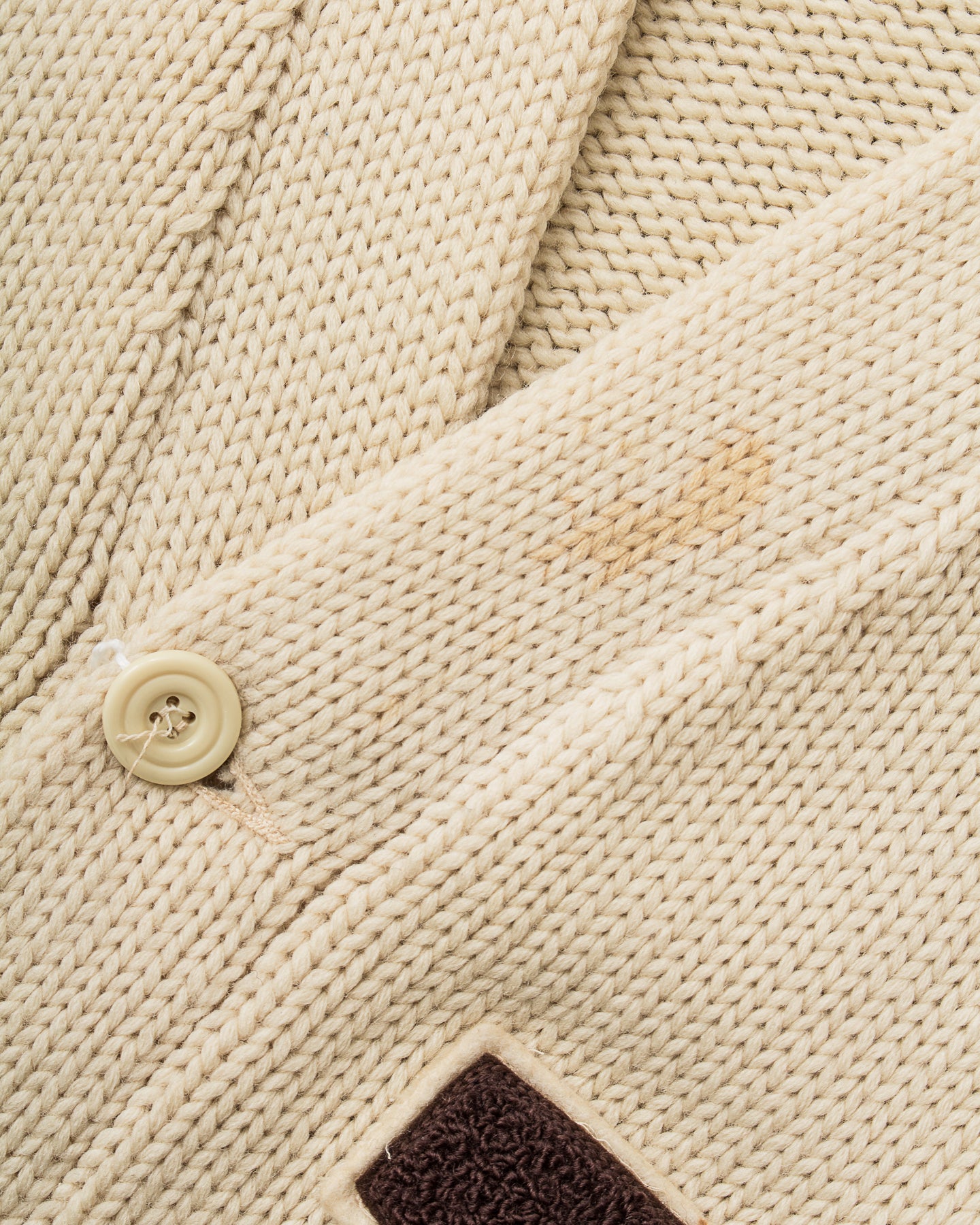 Vintage 50´s Bethlehem Sporting Goods Knitted Letterman Wool Cardigan