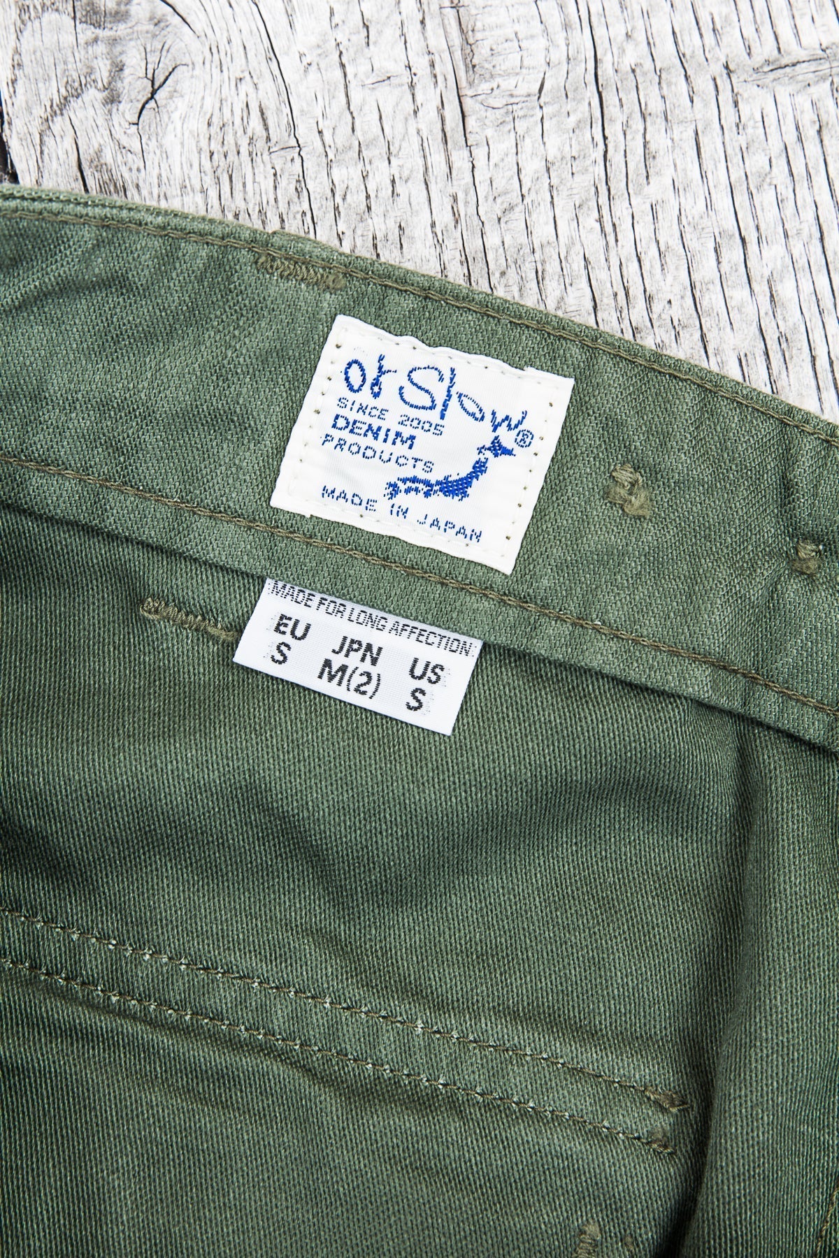 OrSlow 5002 Fatigue Pants Green