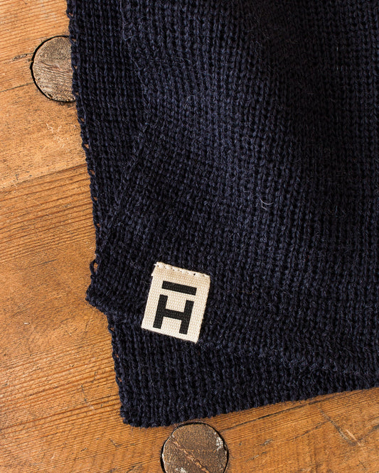 Heimat Wool Schal Ink (Navy)