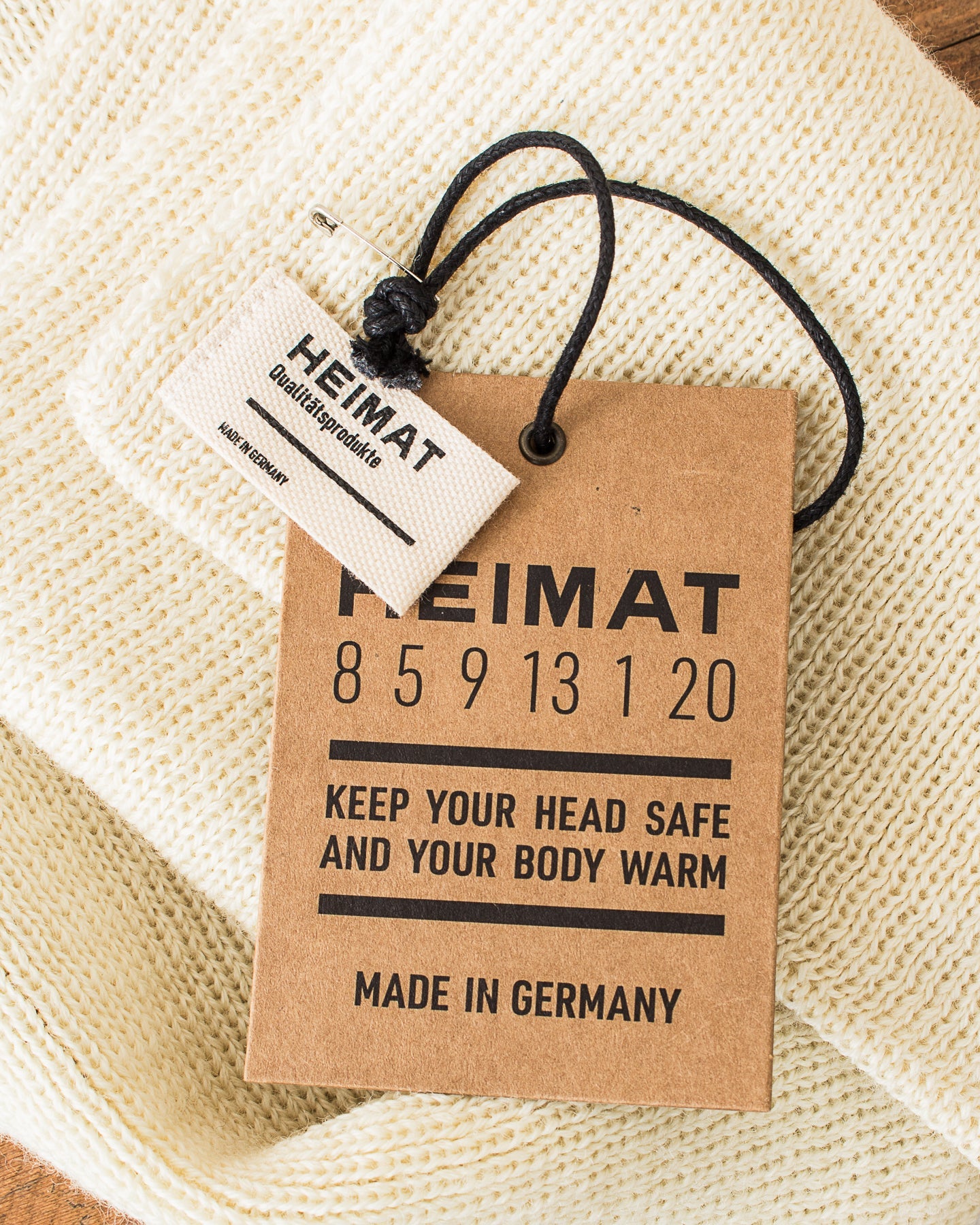 Heimat Wool Schal Seashell