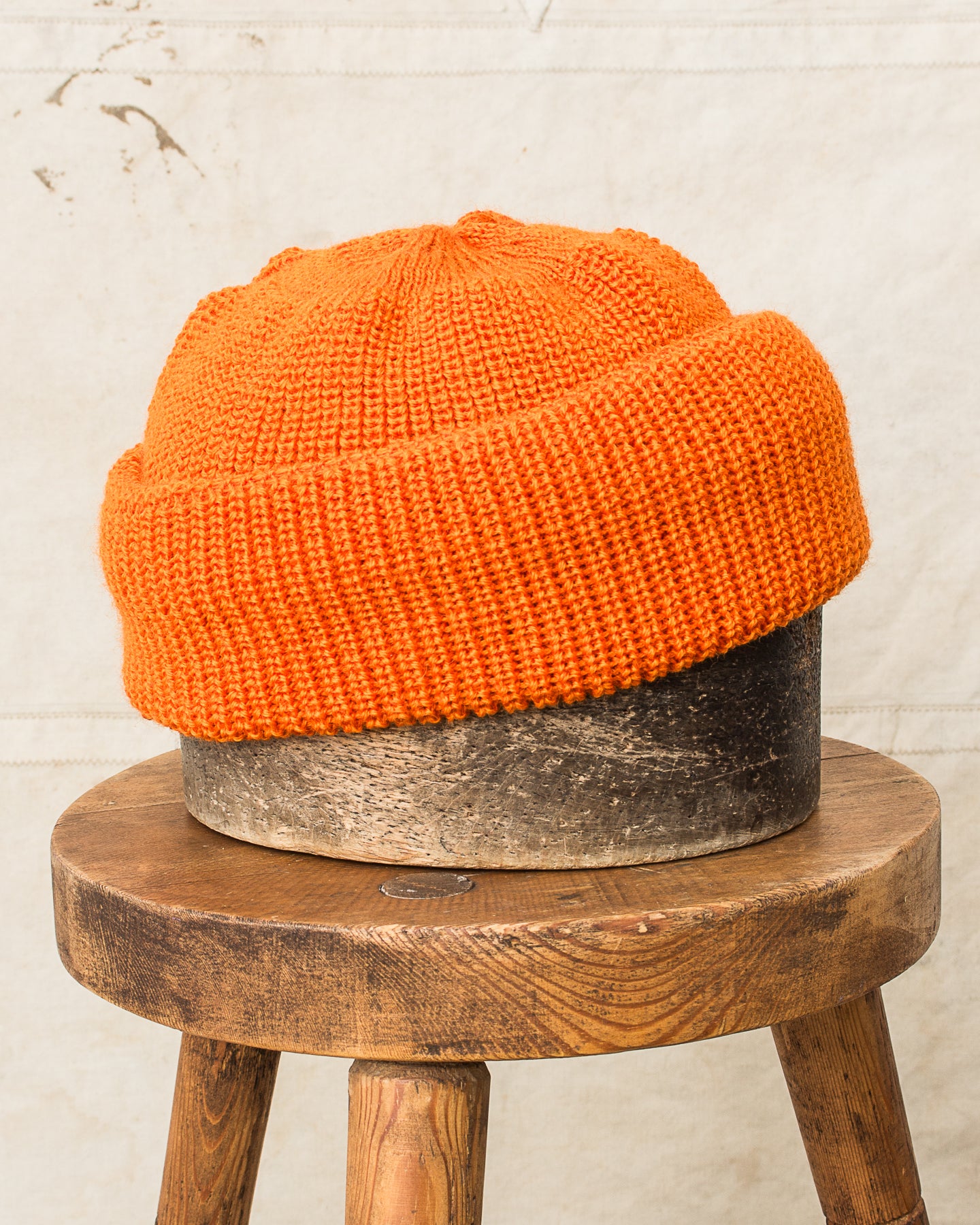 Heimat Mechanics Wool Hat Rescue Orange