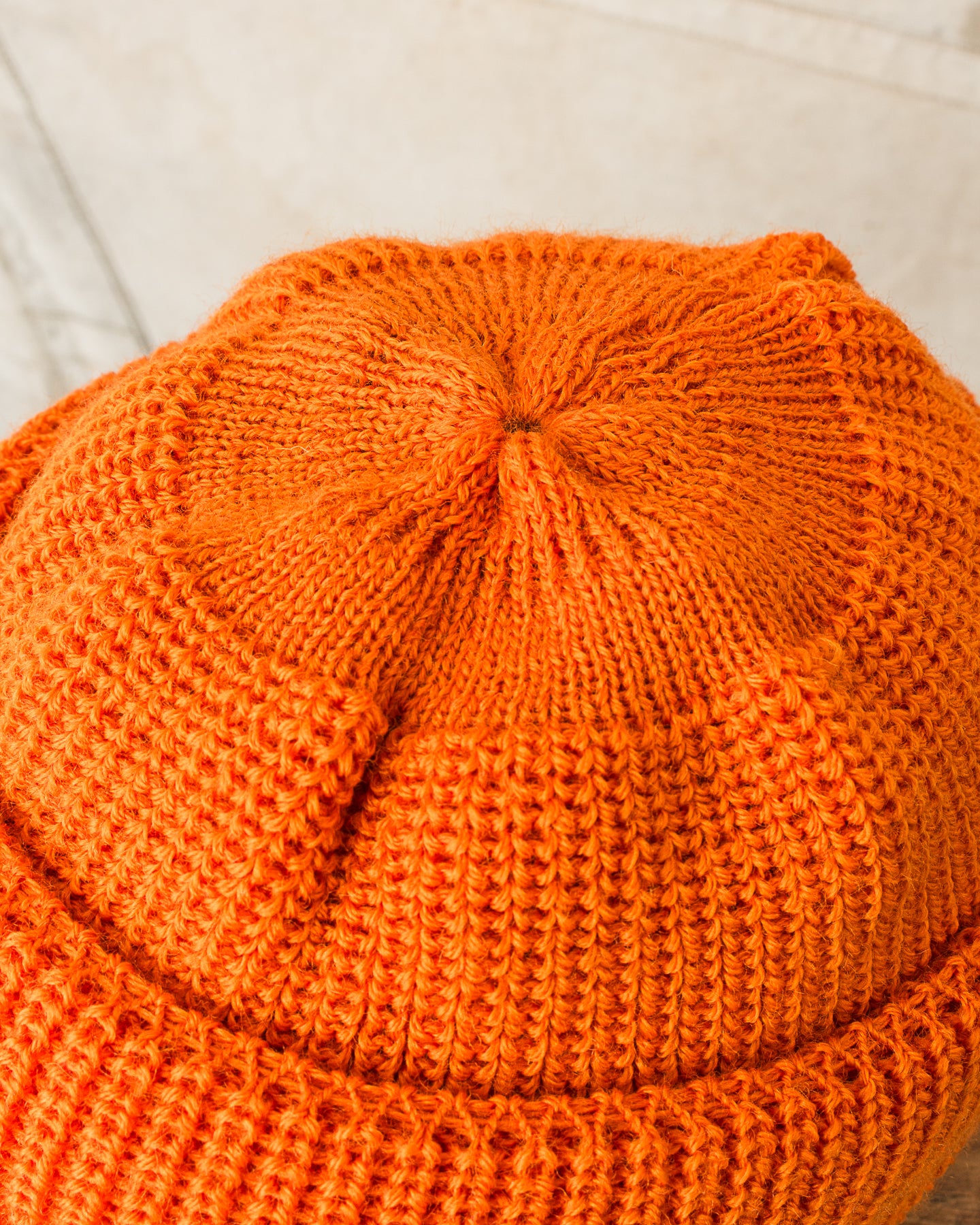 Heimat Mechanics Wool Hat Rescue Orange