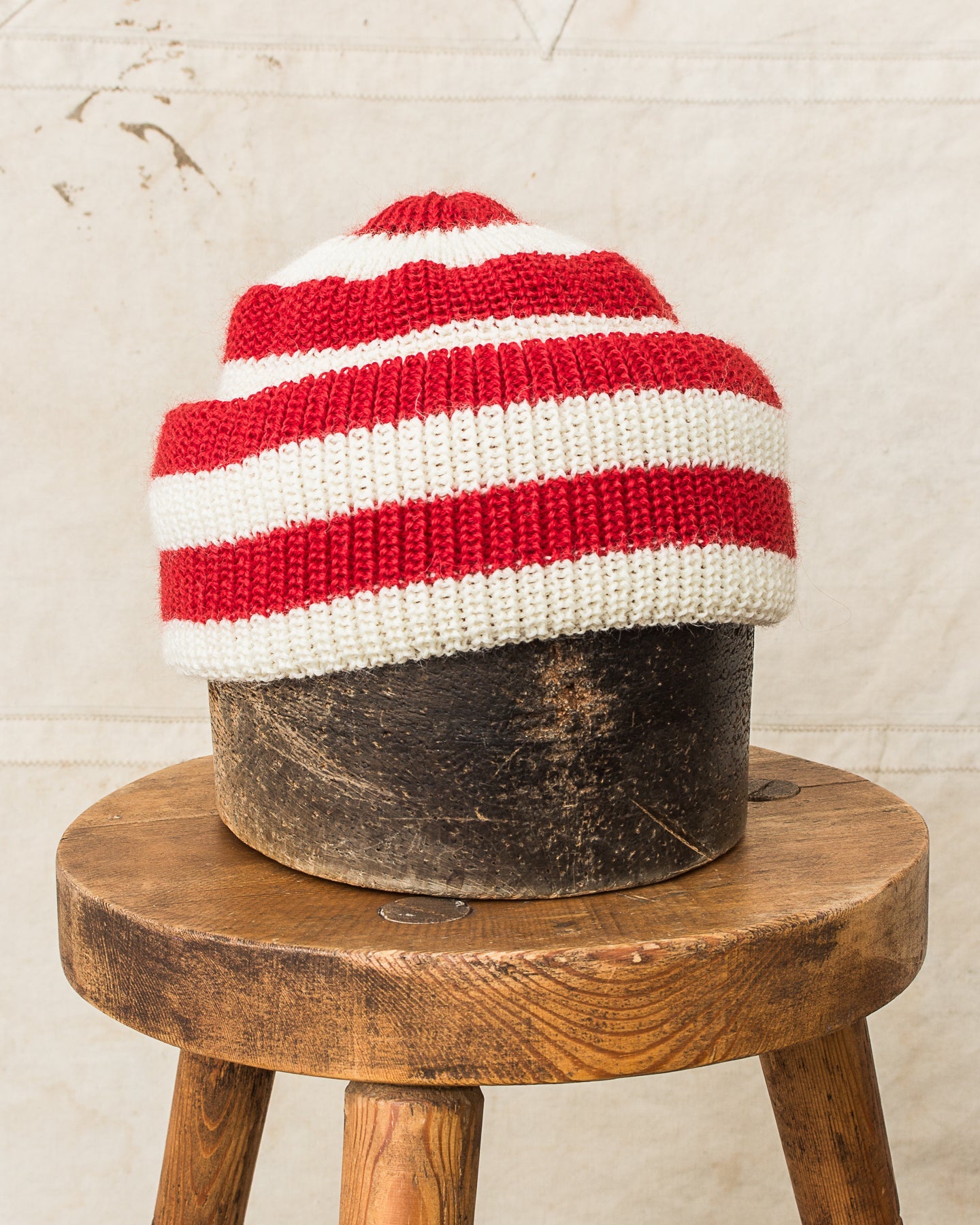 Heimat Jailhouse Mechanics Wool Hat Safety Red / Seashell