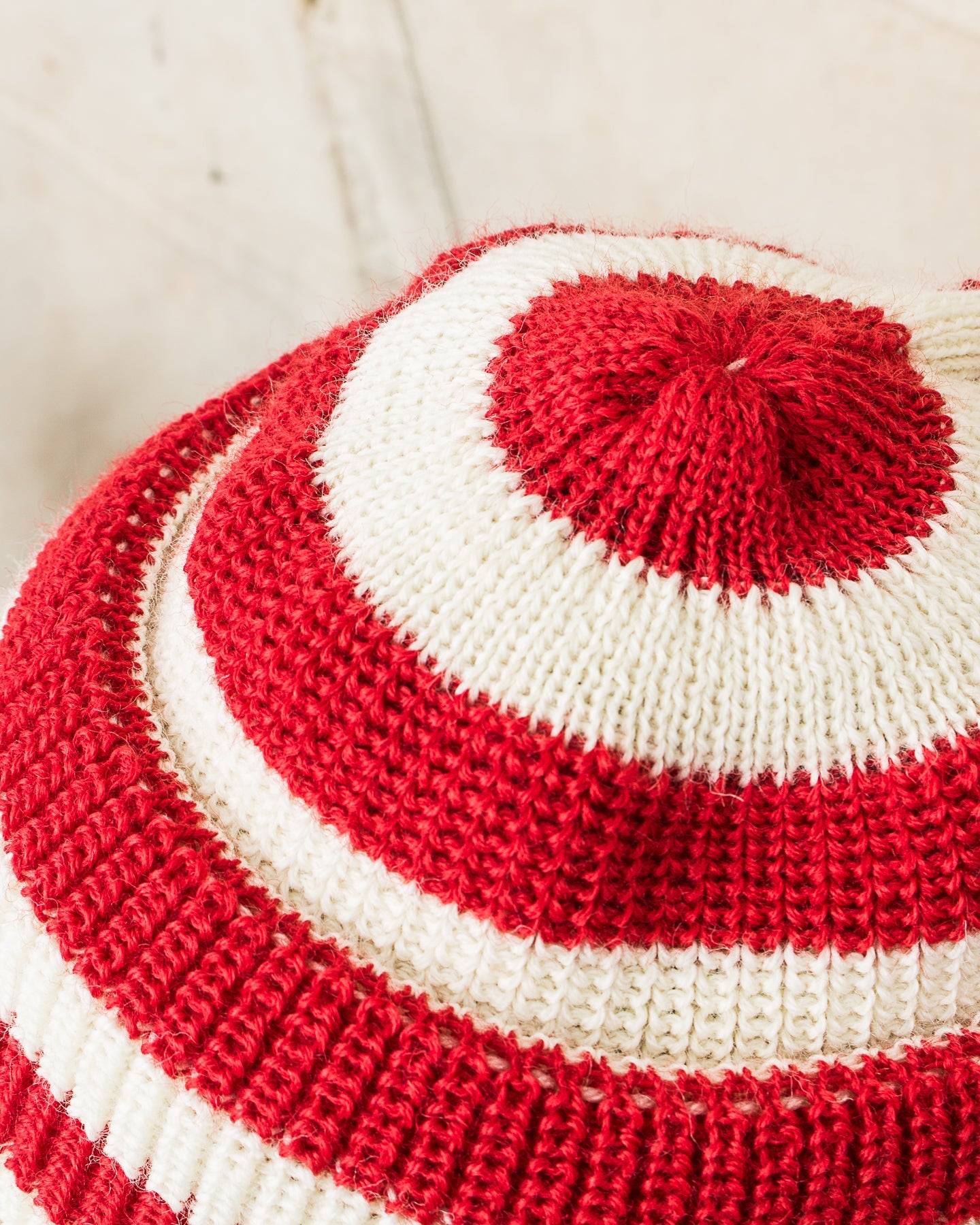 Heimat Jailhouse Mechanics Wool Hat Safety Red / Seashell