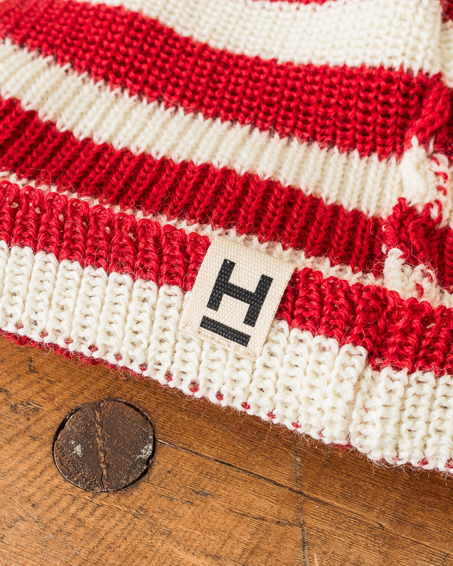 Heimat Jailhouse Mechanics Wool Hat Safety Red / Seashell