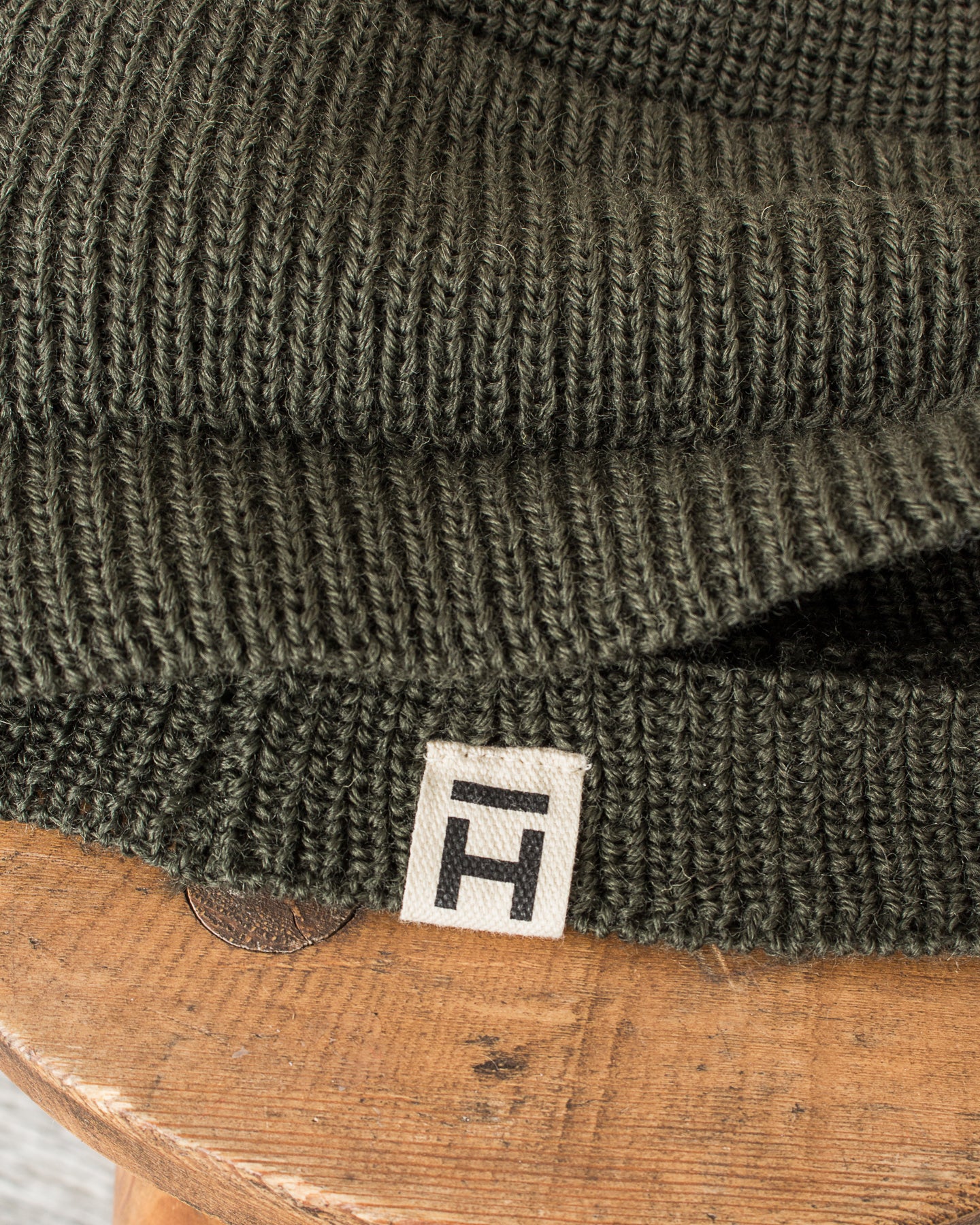 Heimat Mechanics Wool Hat Military Green