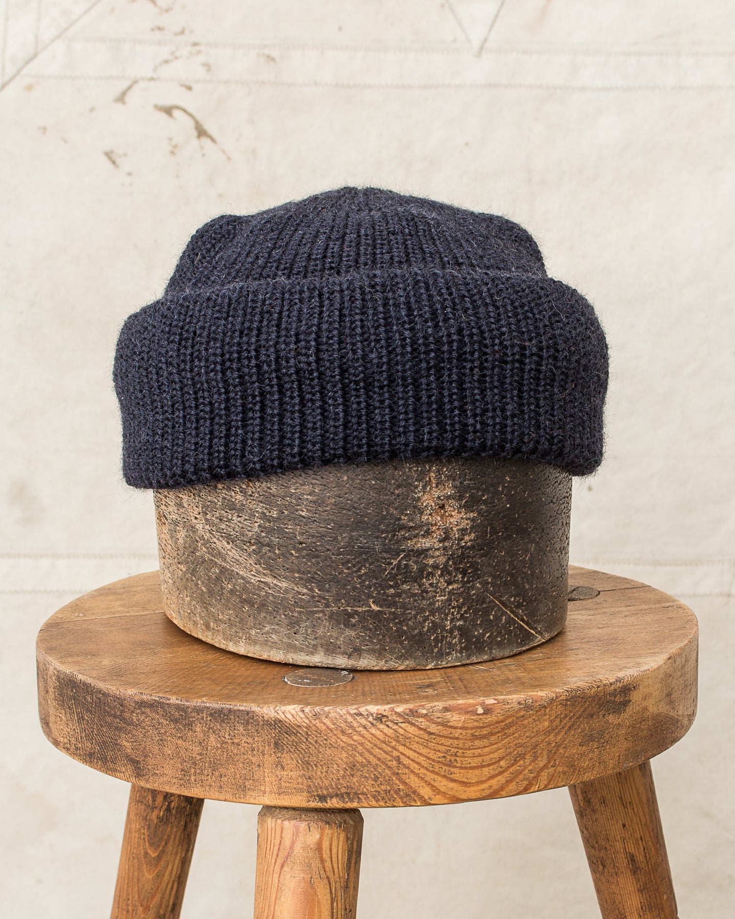 Heimat Mechanics Wool Hat Ink (Navy)
