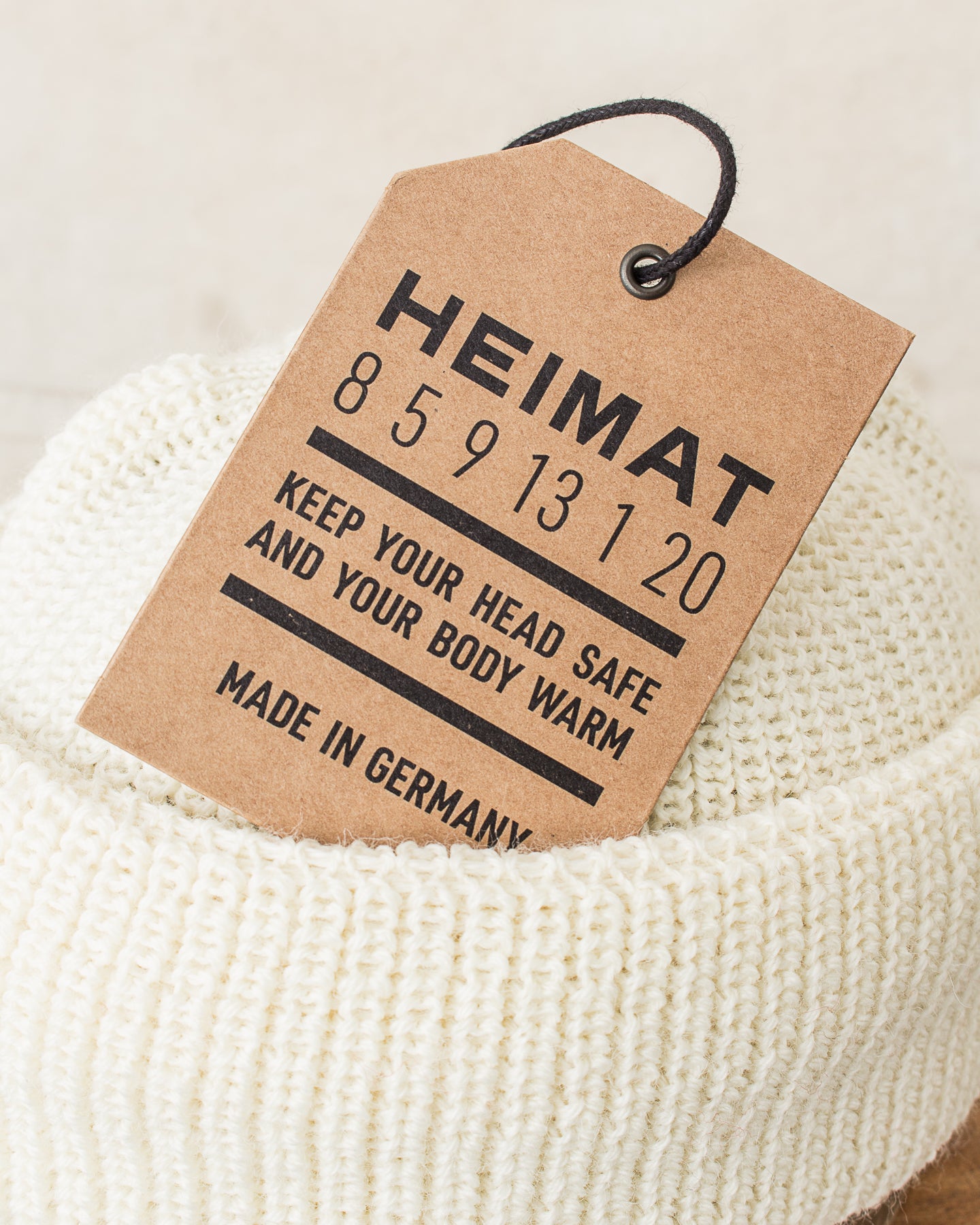 Heimat Mechanics Wool Hat Seashell
