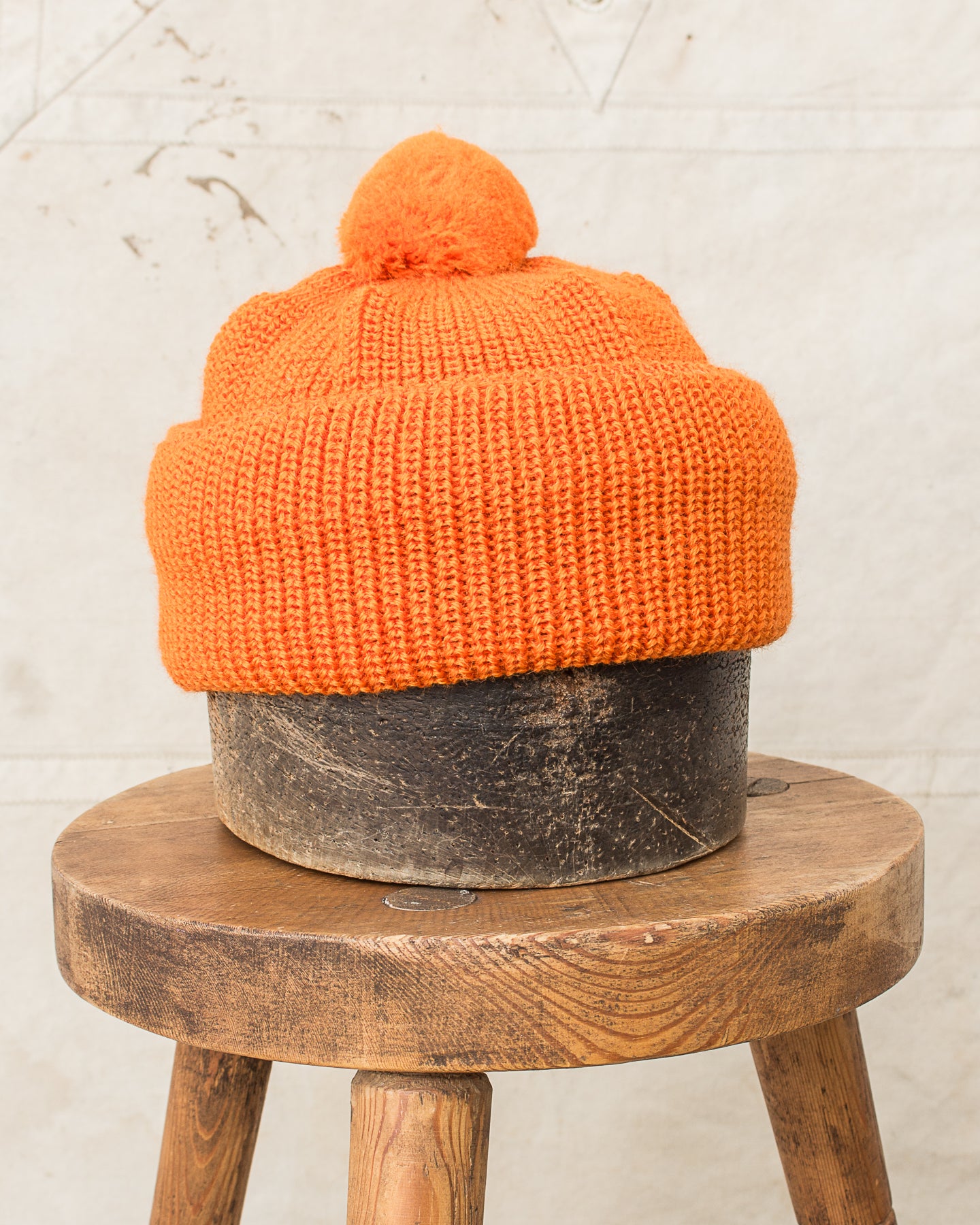 Wolf & Dessauer Duby Hats Brown Orange Beaded‎ Stitch Vintage Hat Wolf & Dessauer Duby Hats Brown Orange‎ Beaded Stitch  main image 2