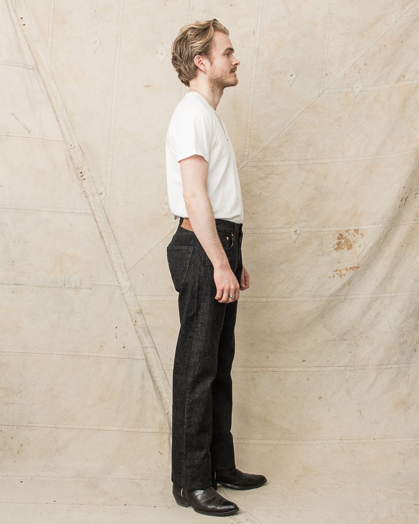 Sugar Cane & Co. 460 (1947) Model 14,25oz One Wash Black Denim SC42460