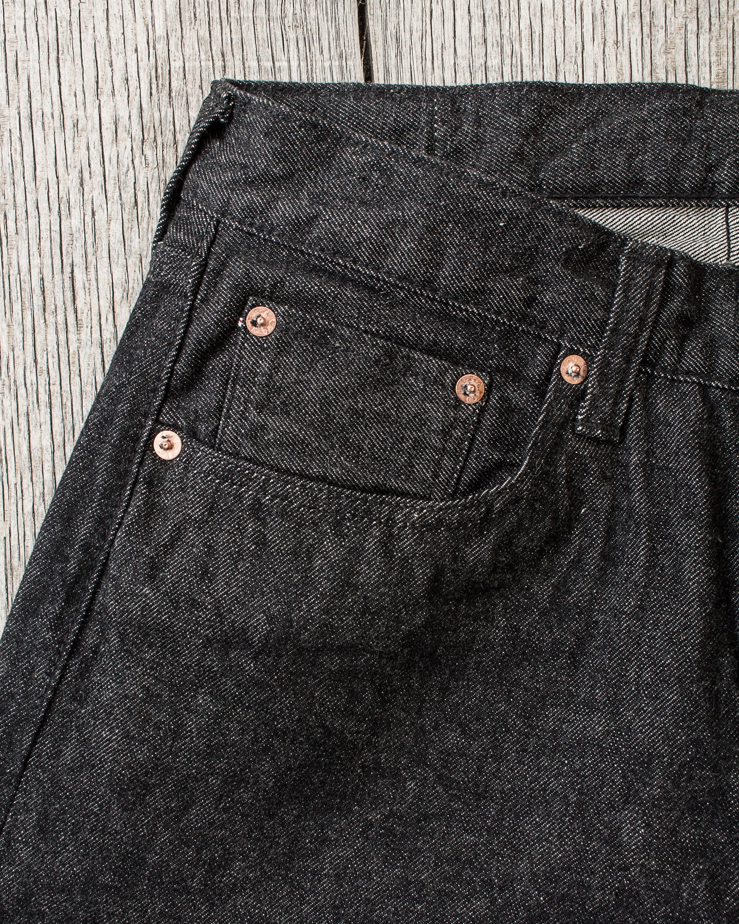 Sugar Cane & Co. 460 (1947) Model 14,25oz One Wash Black Denim SC42460