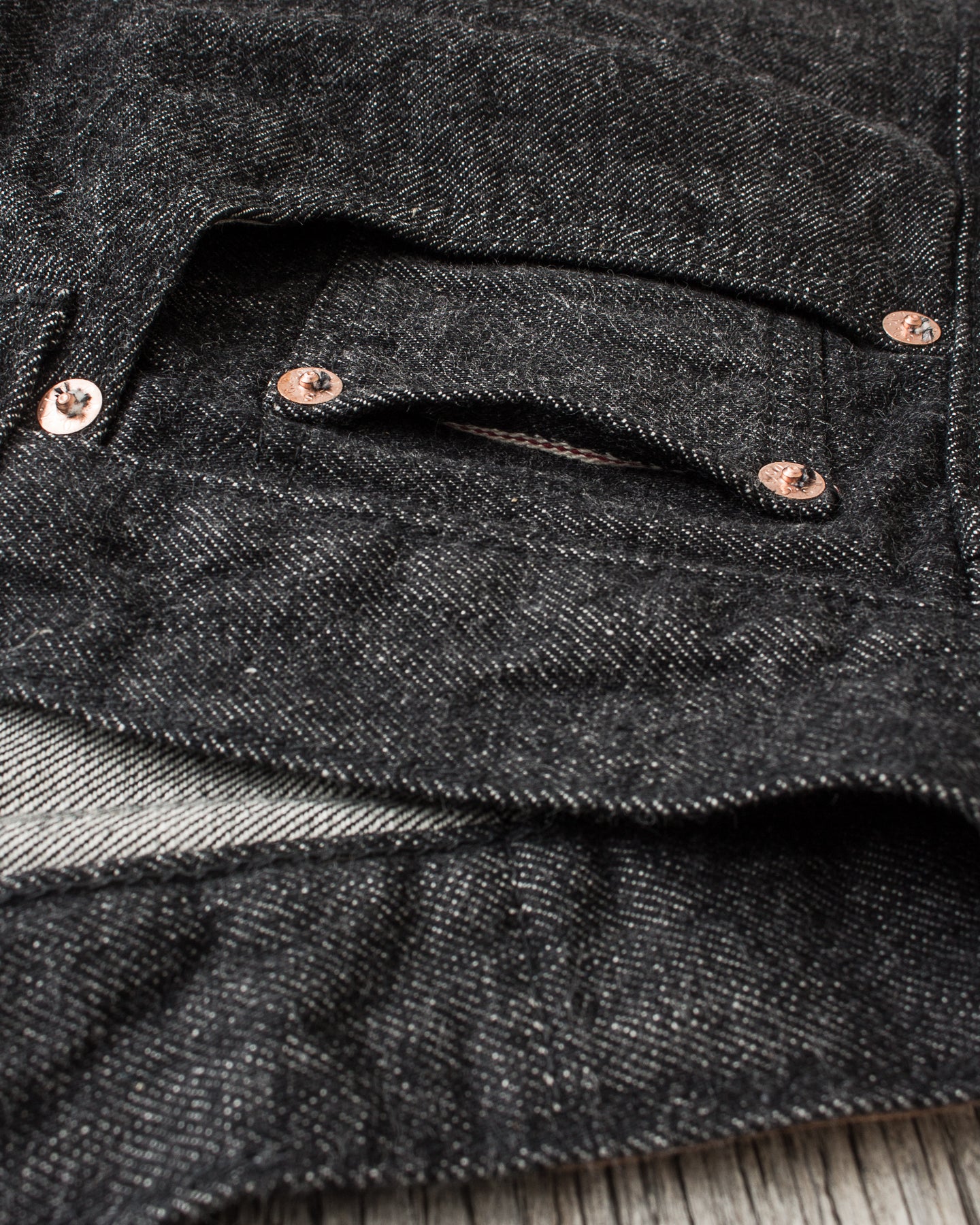 Sugar Cane & Co. 460 (1947) Model 14,25oz One Wash Black Denim SC42460