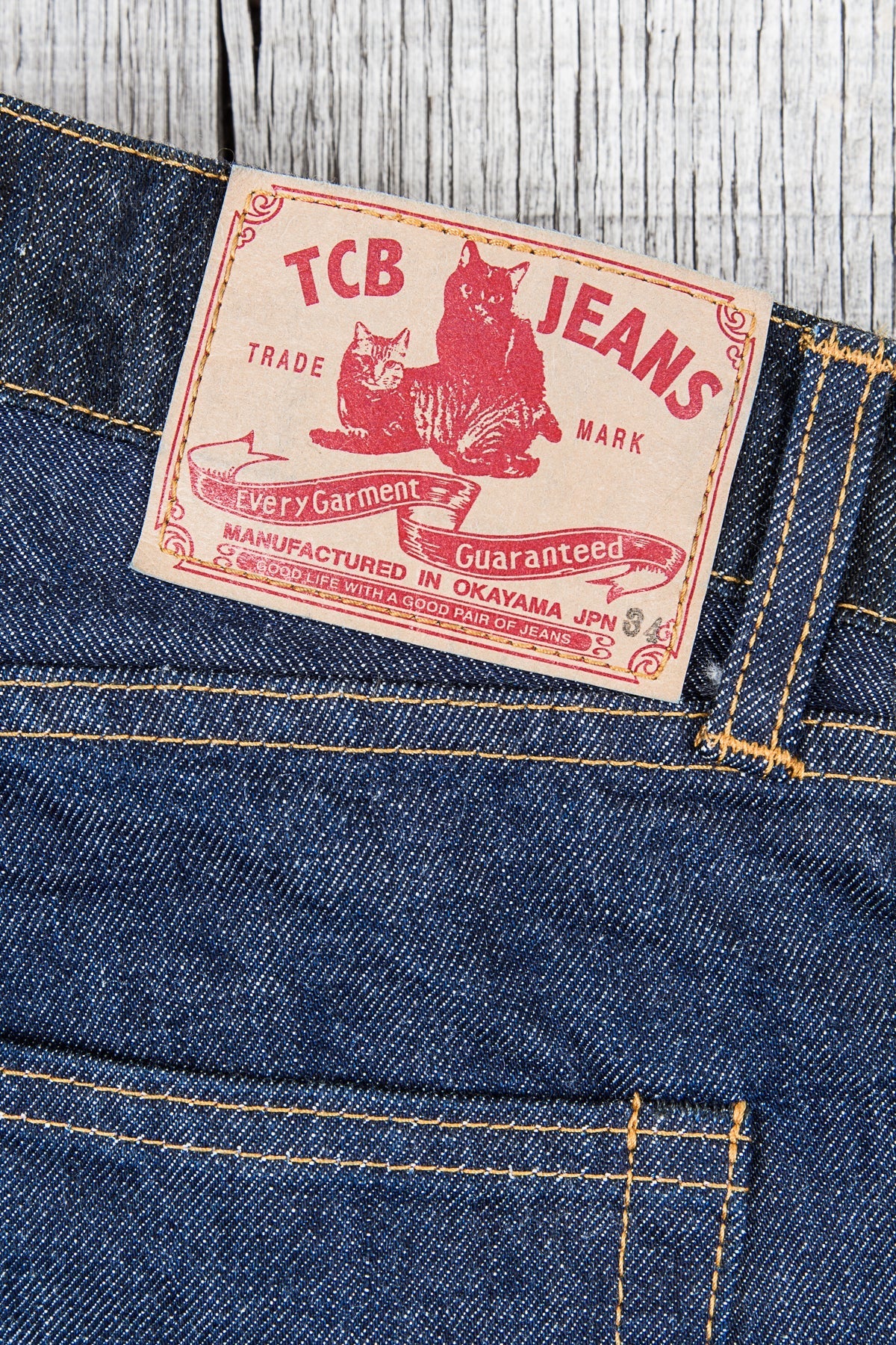 TCB Jeans Pre-Shrunk 505 Jeans One Wash
