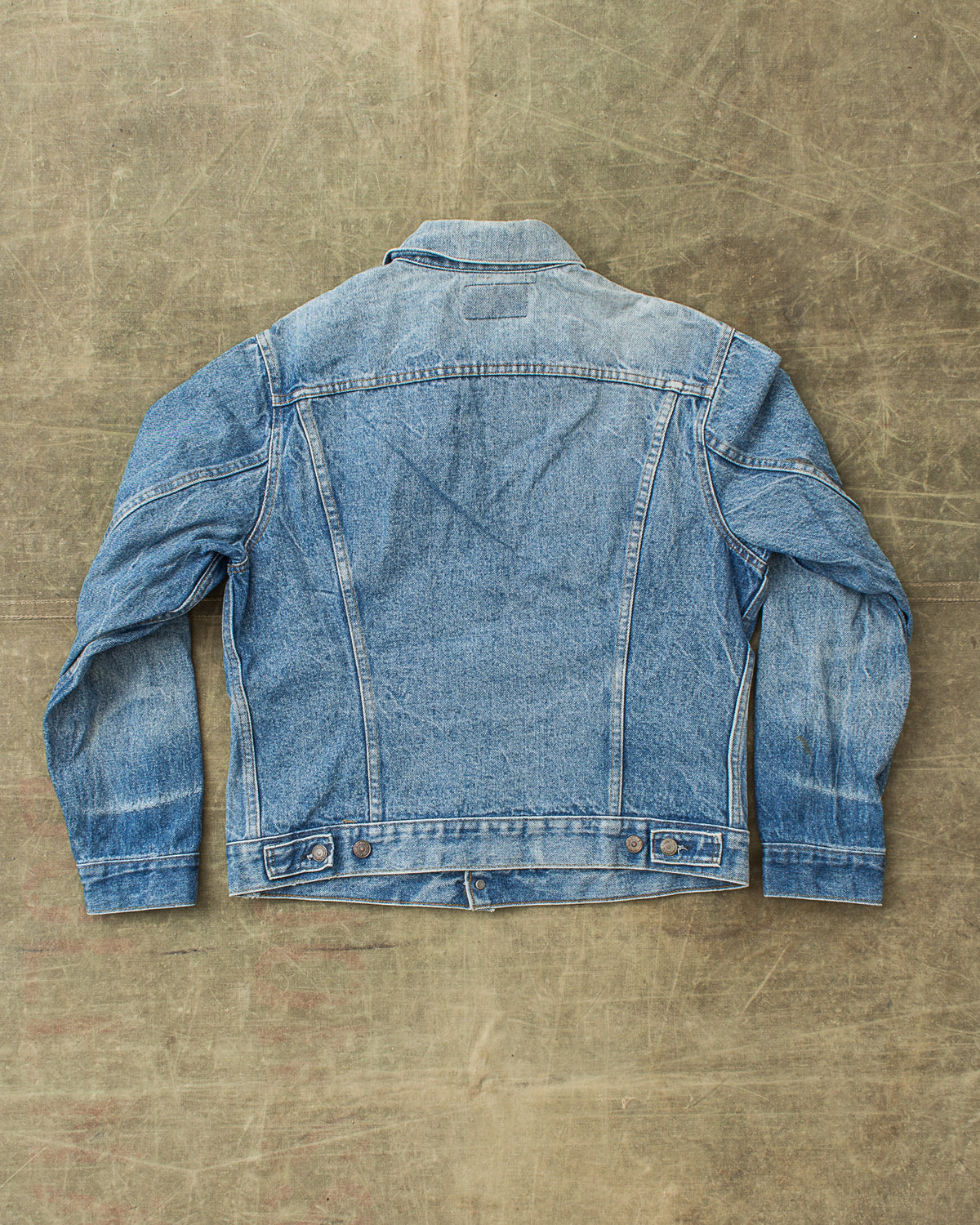 Vintage Levi's 70505 Made in USA Denim Jacket Size 42 No. 1