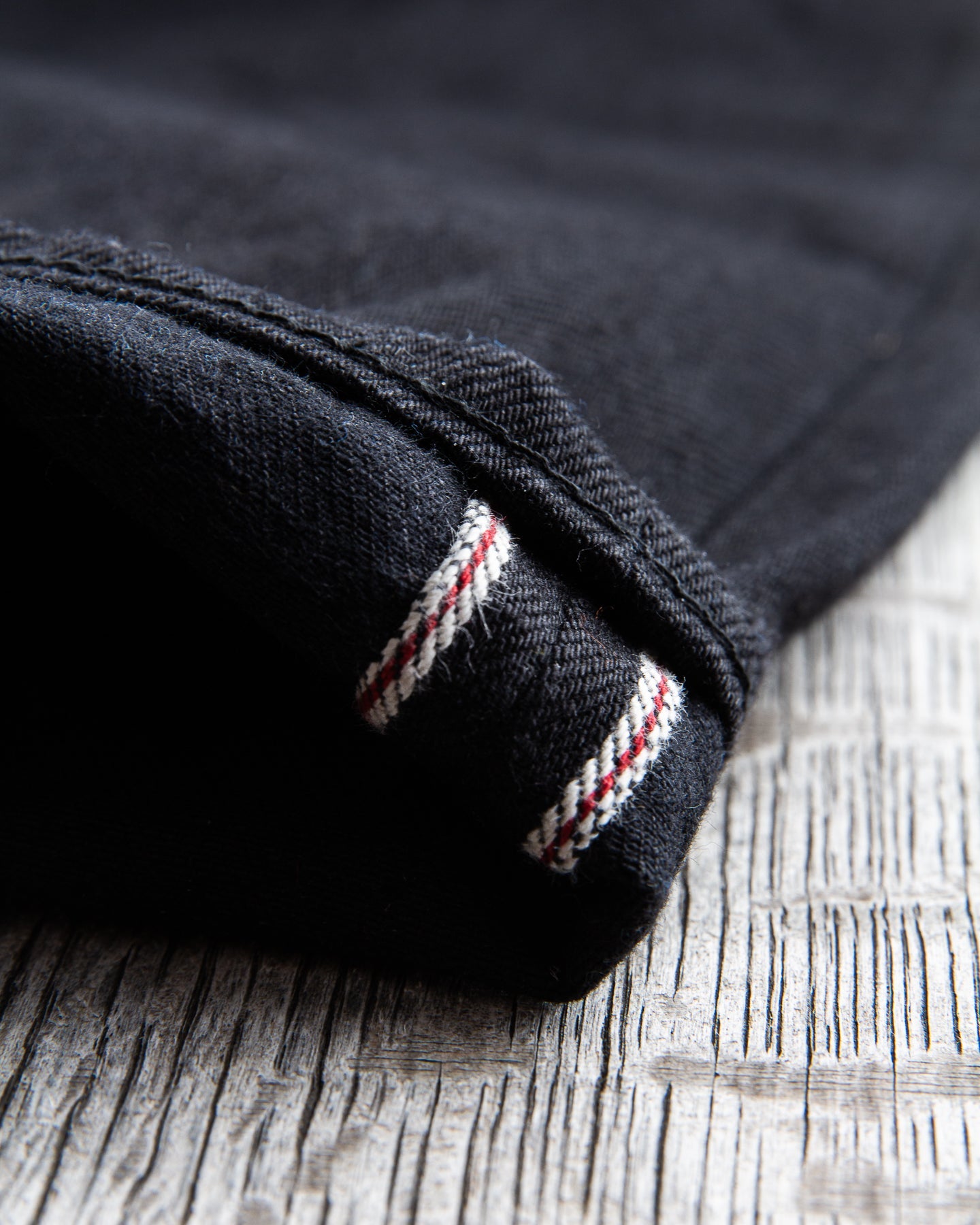 Japan Blue J316BK Circle 13.5 oz Straight Fit Black Jeans