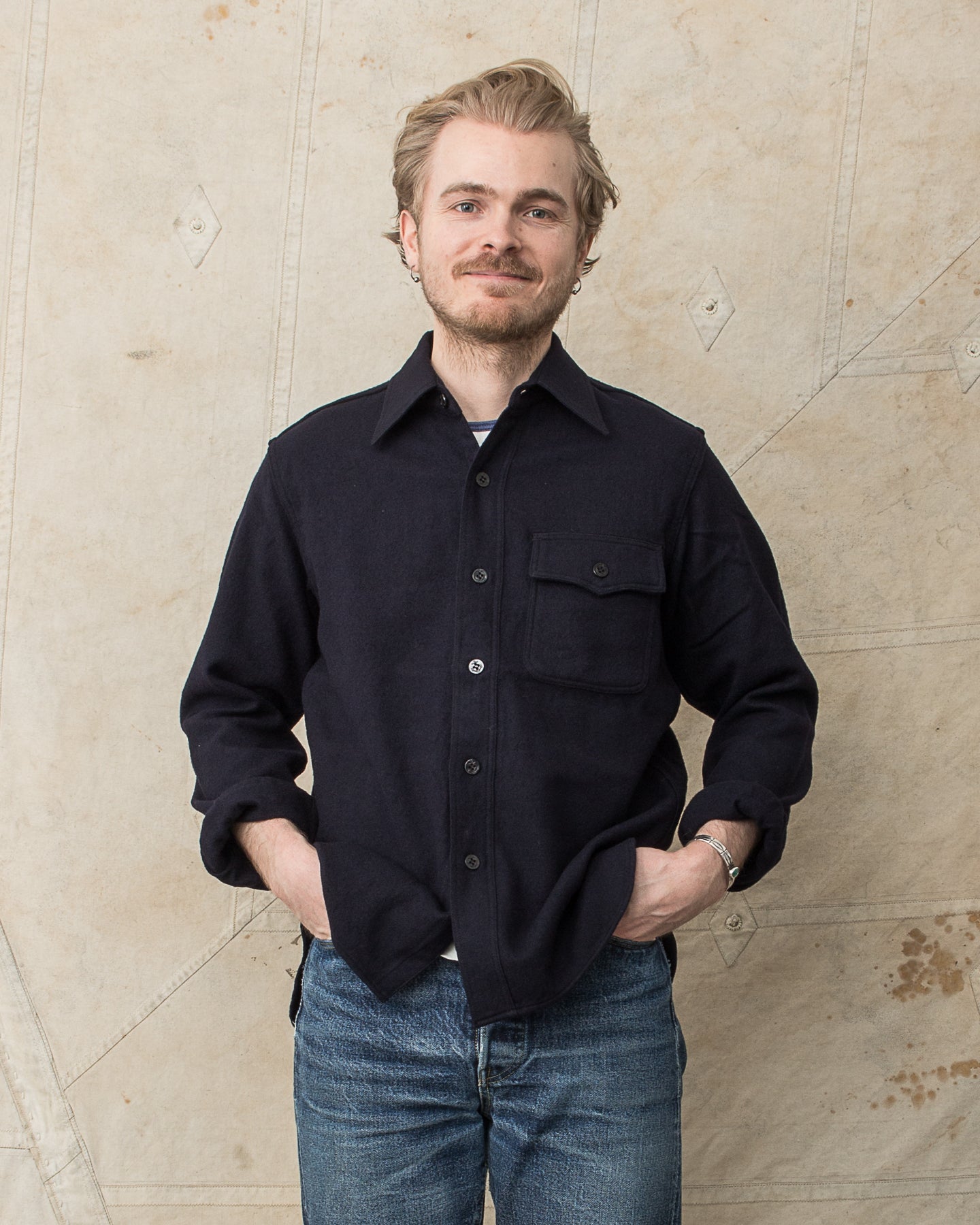 Buzz Rickson's U. S. Navy CPO Wool Shirt BR24961