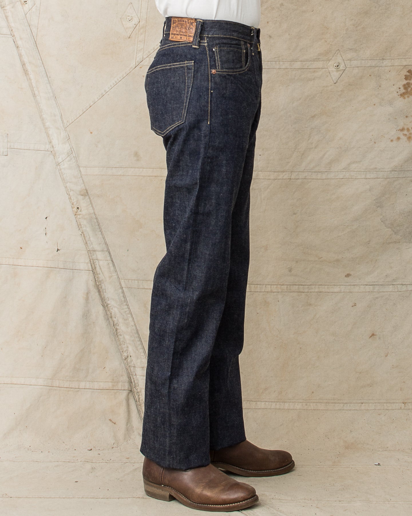 Buzz Rickson's World War II Waist Overalls Jeans BR43041