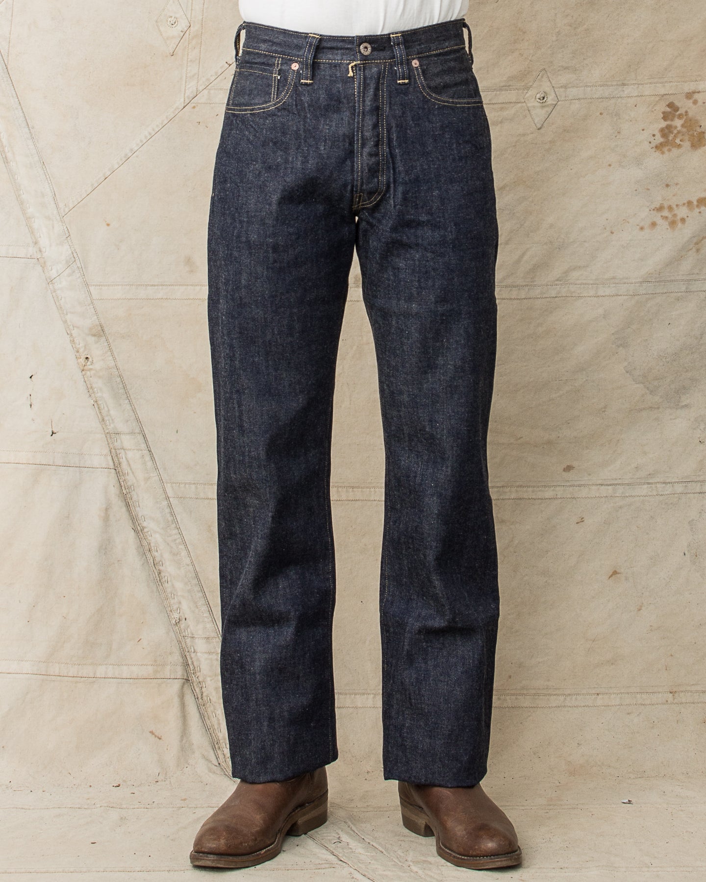 Buzz Rickson's World War II Waist Overalls Jeans BR43041