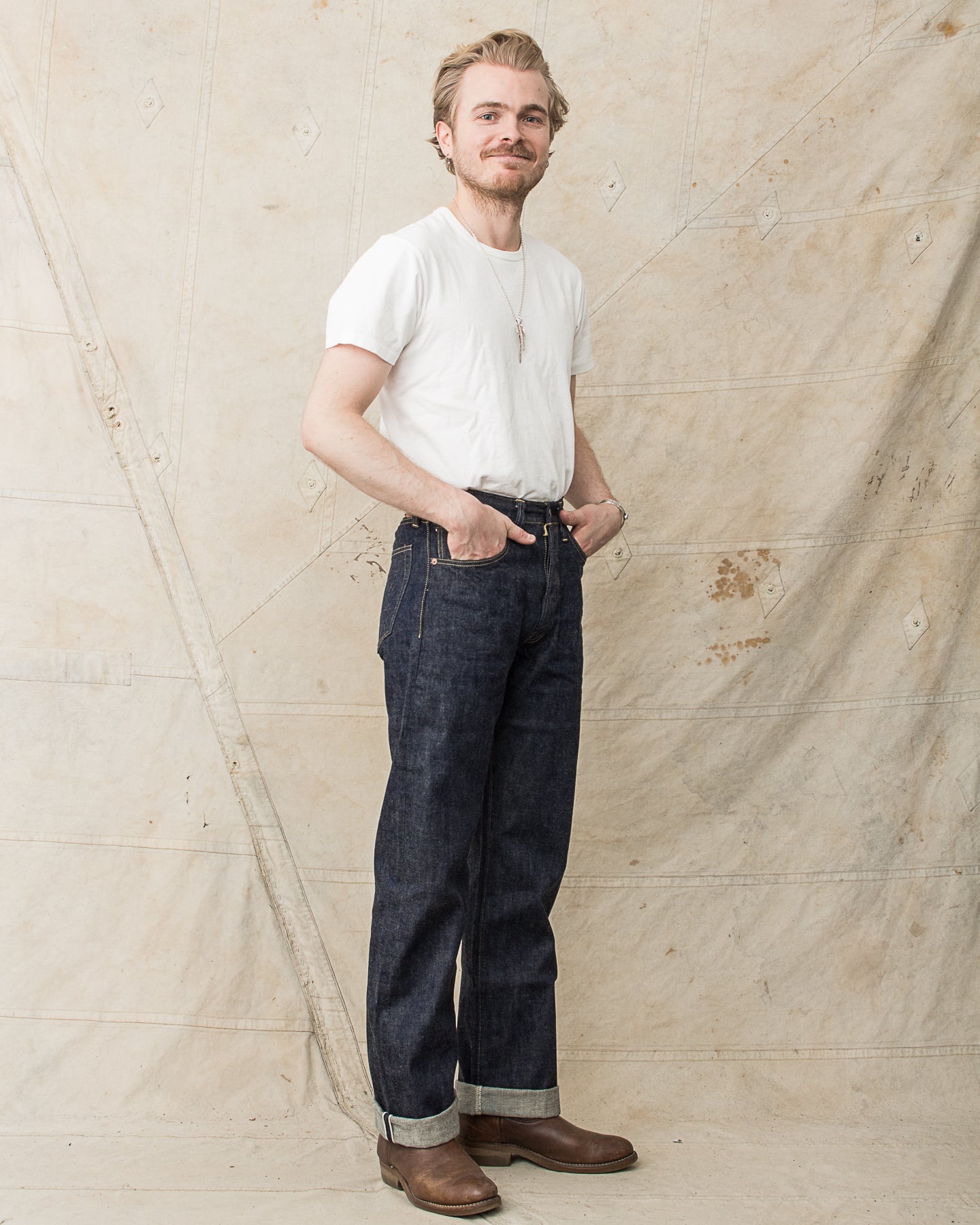 Buzz Rickson's World War II Waist Overalls Jeans BR43041