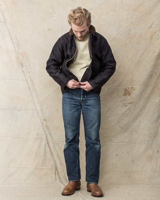 Buzz Rickson's Type N-1 Deck Jacket Navy Demotex BR15340