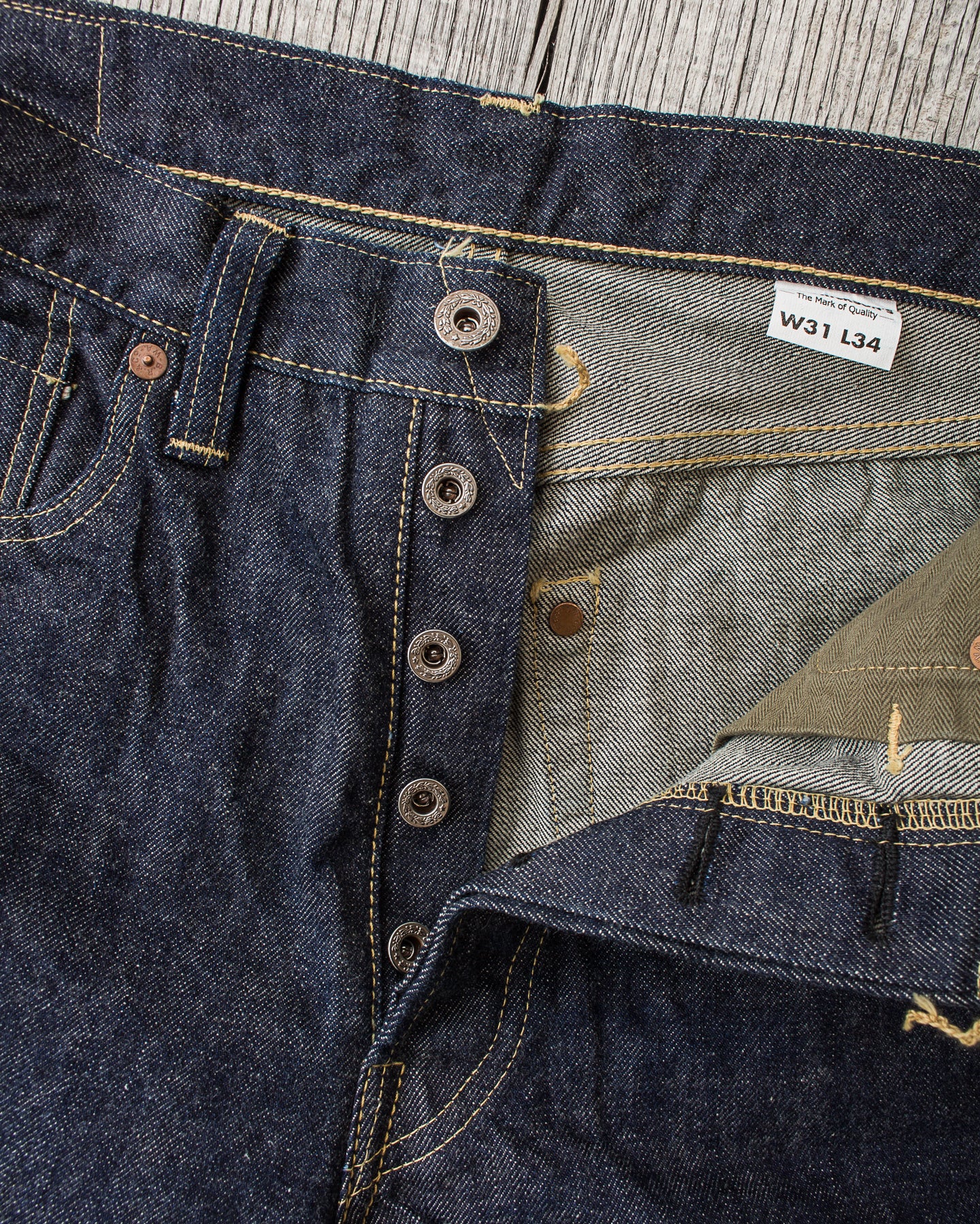 Buzz Rickson's World War II Waist Overalls Jeans BR43041