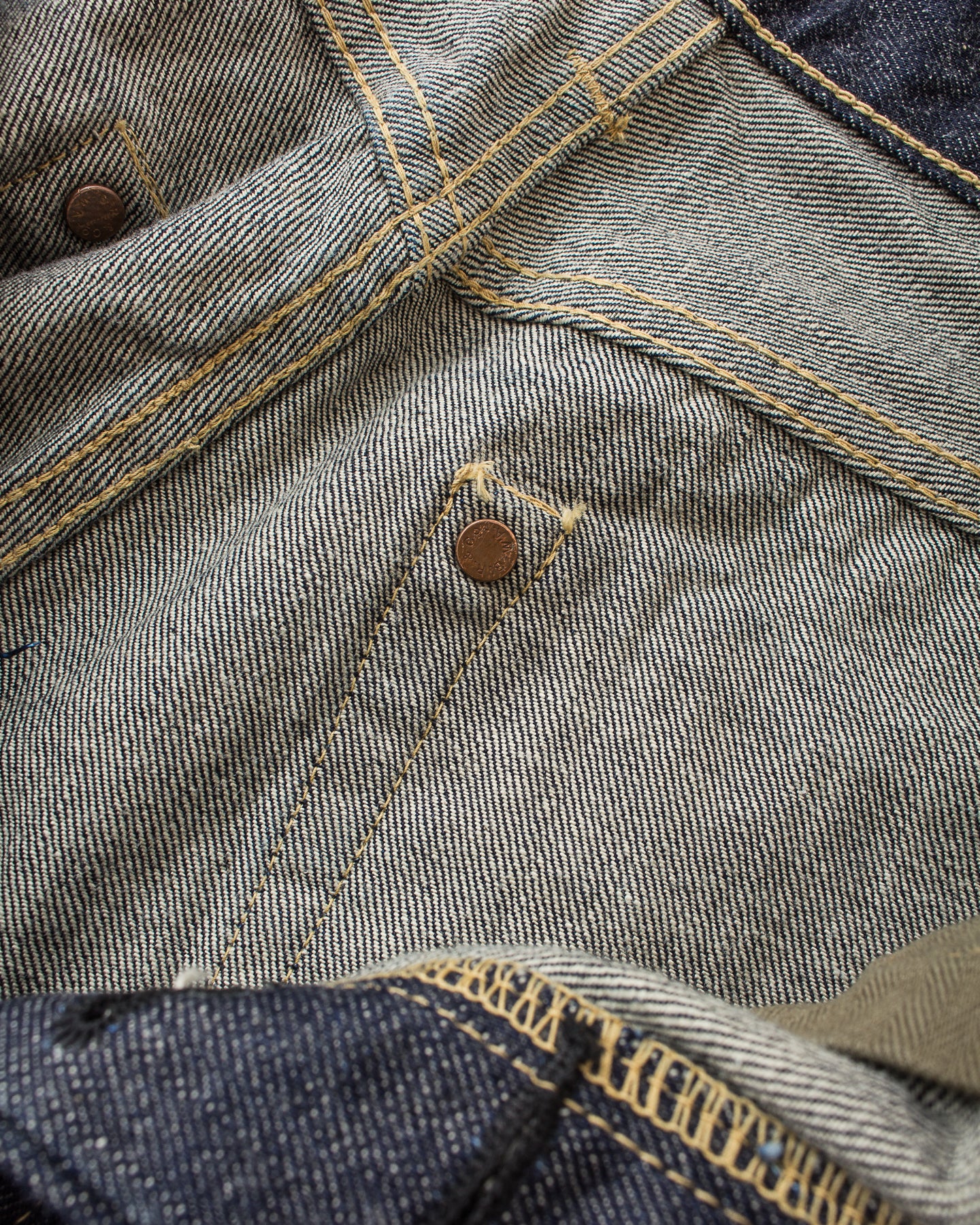 Buzz Rickson's World War II Waist Overalls Jeans BR43041