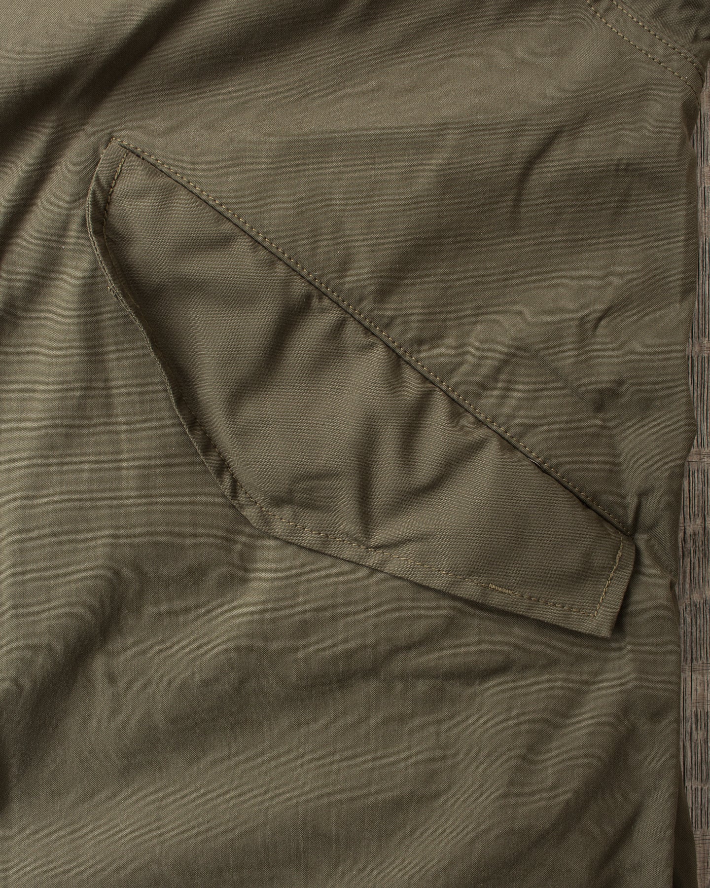 Buzz Rickson's M-65 No Hood Fish Tail Parka Olive BR14719
