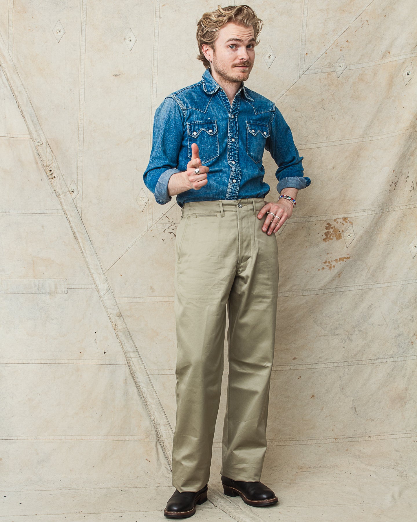 Buzz Rickson's M43036 Chino 1942 Model Khaki