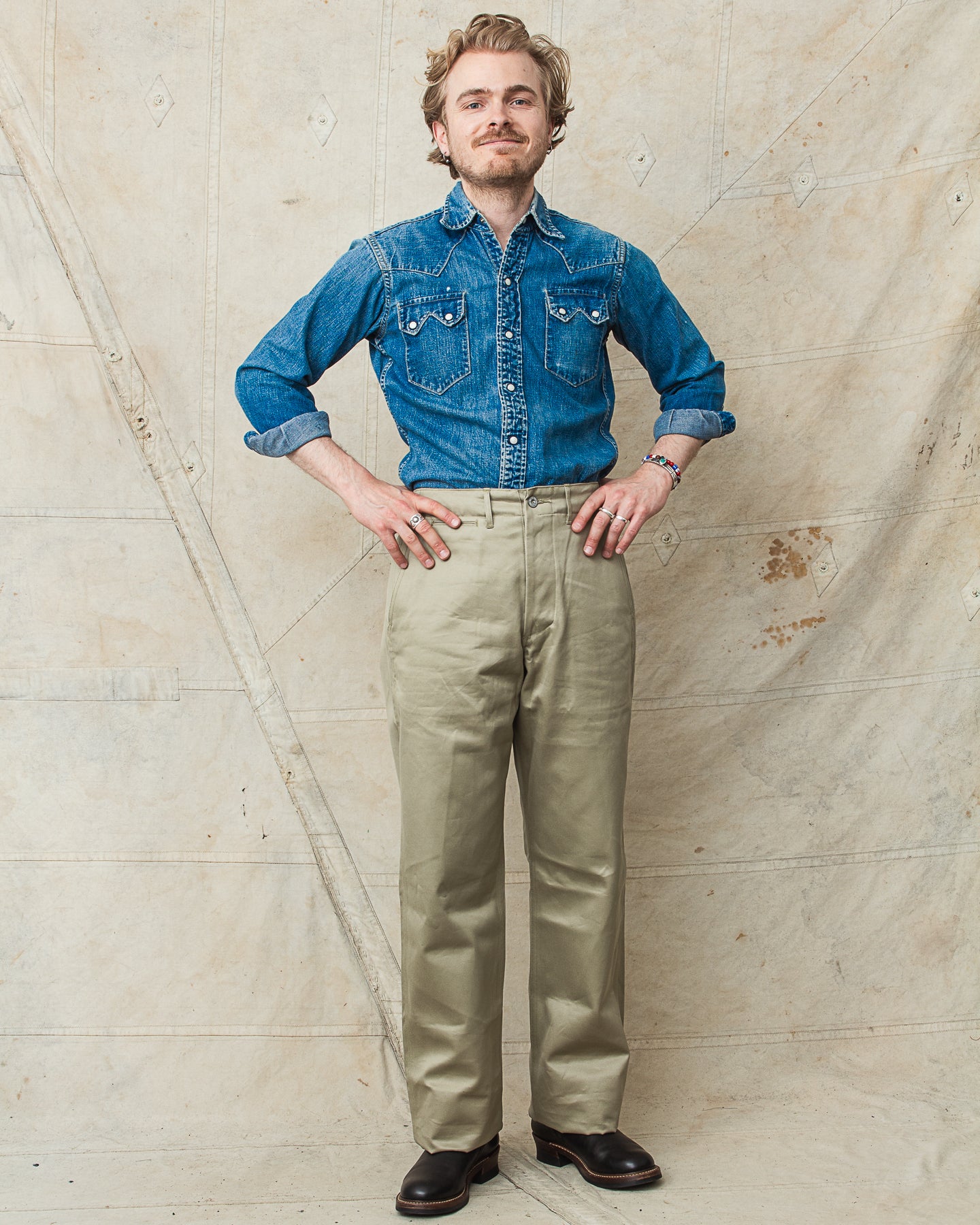 Buzz Rickson's M43036 Chino 1942 Model Khaki