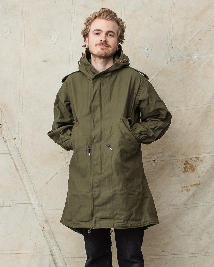 Buzz Rickson's M-51 Fish Tail Parka Olive BR12266 – Second