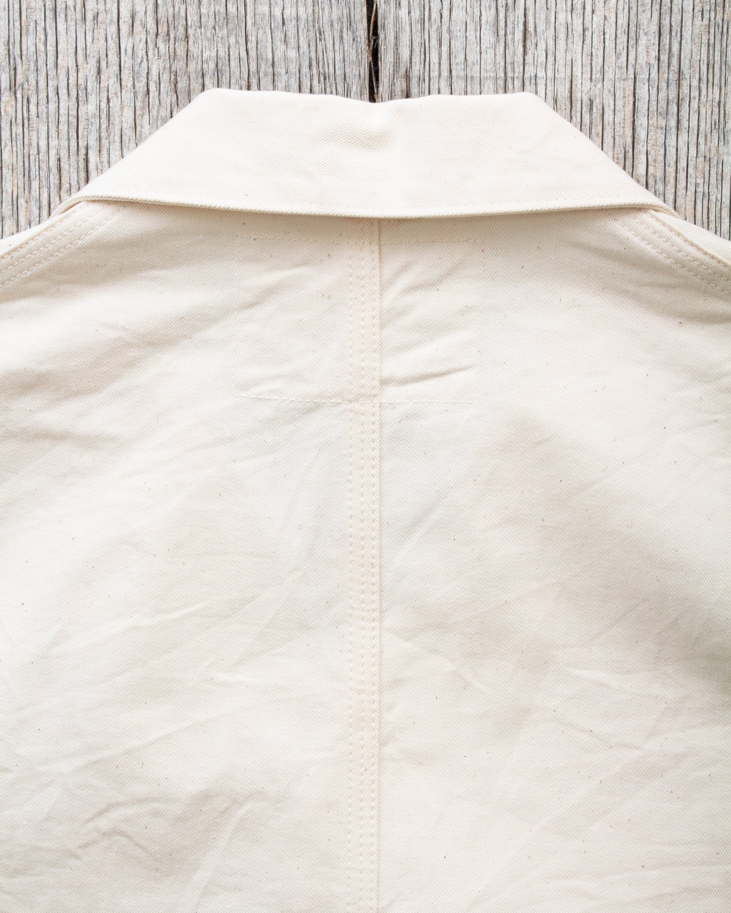 Sugar Cane & Co. Fiction Romance 9oz White Boat Sail Drill 1920's Work Coat SC15504