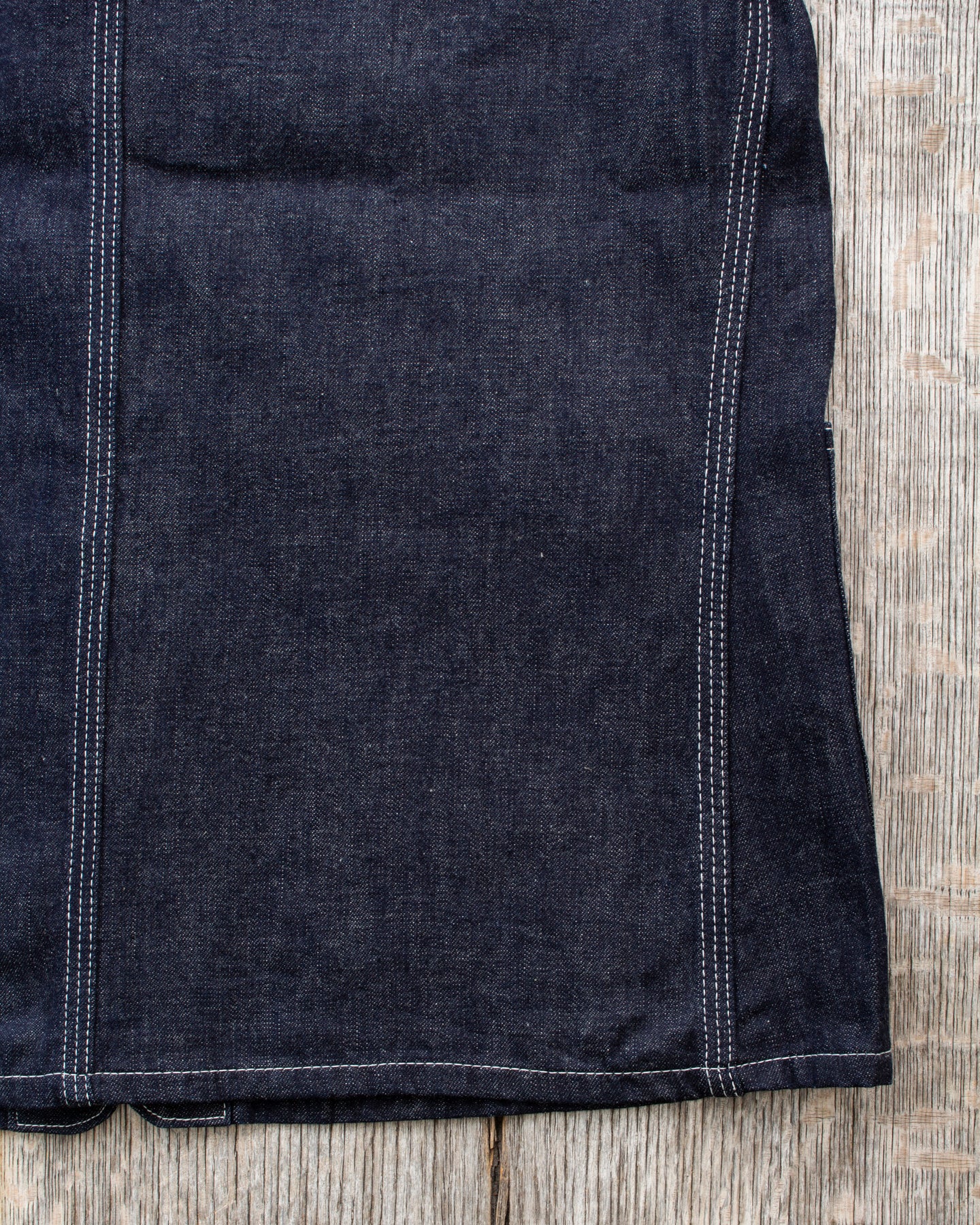 Sugar Cane & Co. Fiction Romance 11oz. Blue Denim 1920's Work Coat SC15503