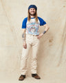 Denime by Warehouse & Co Lot 224 1966 Model Natural Mother Cotton Jeans Non Wash