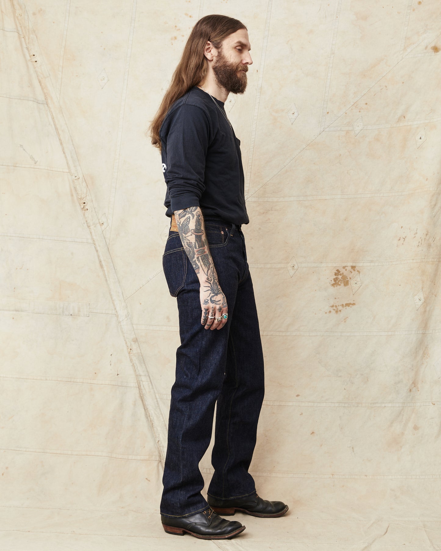 Sugar Cane & Co. SC41947A 1947 Model 14,25oz One Wash Denim