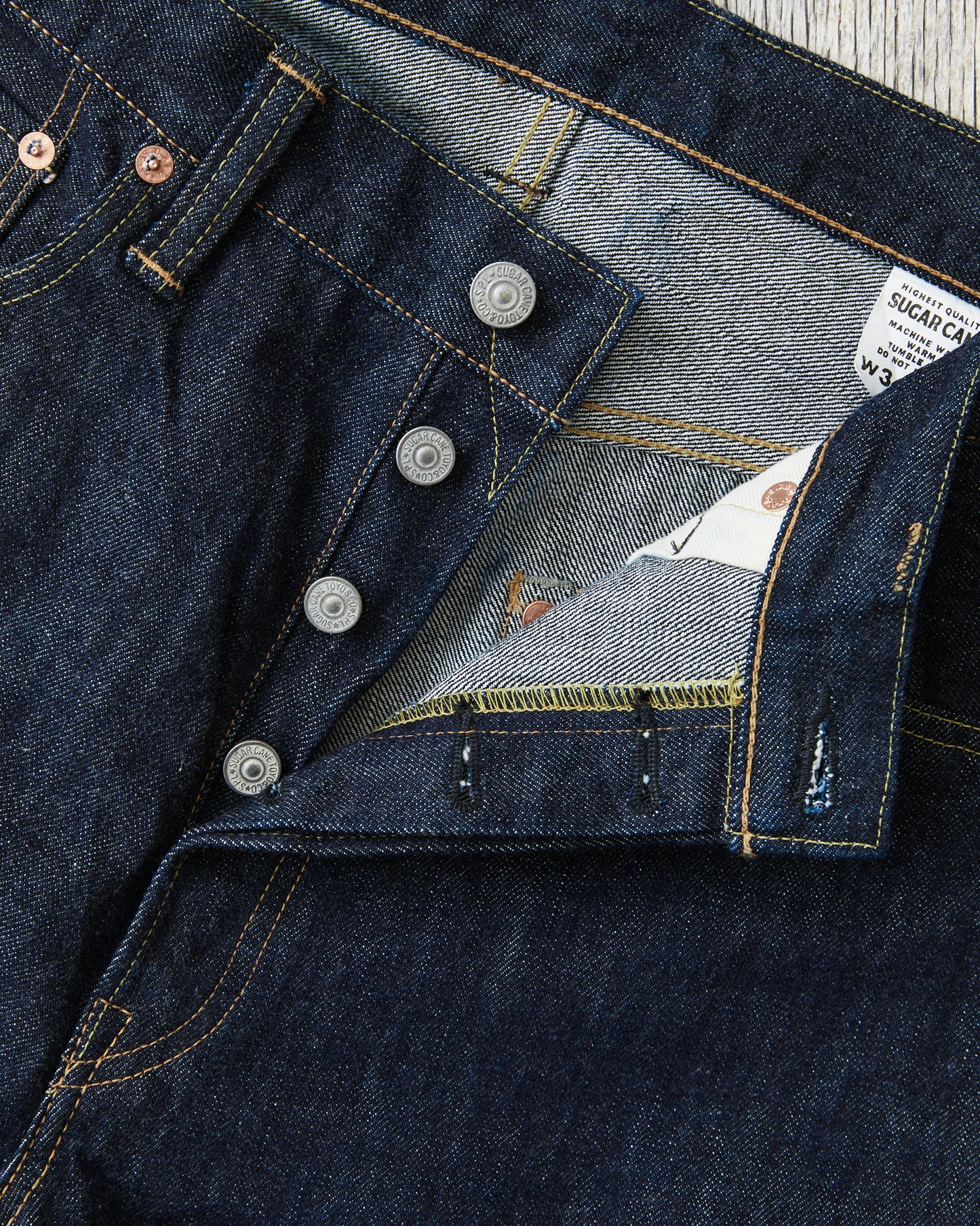 Sugar Cane & Co. SC41947A 1947 Model 14,25oz One Wash Denim