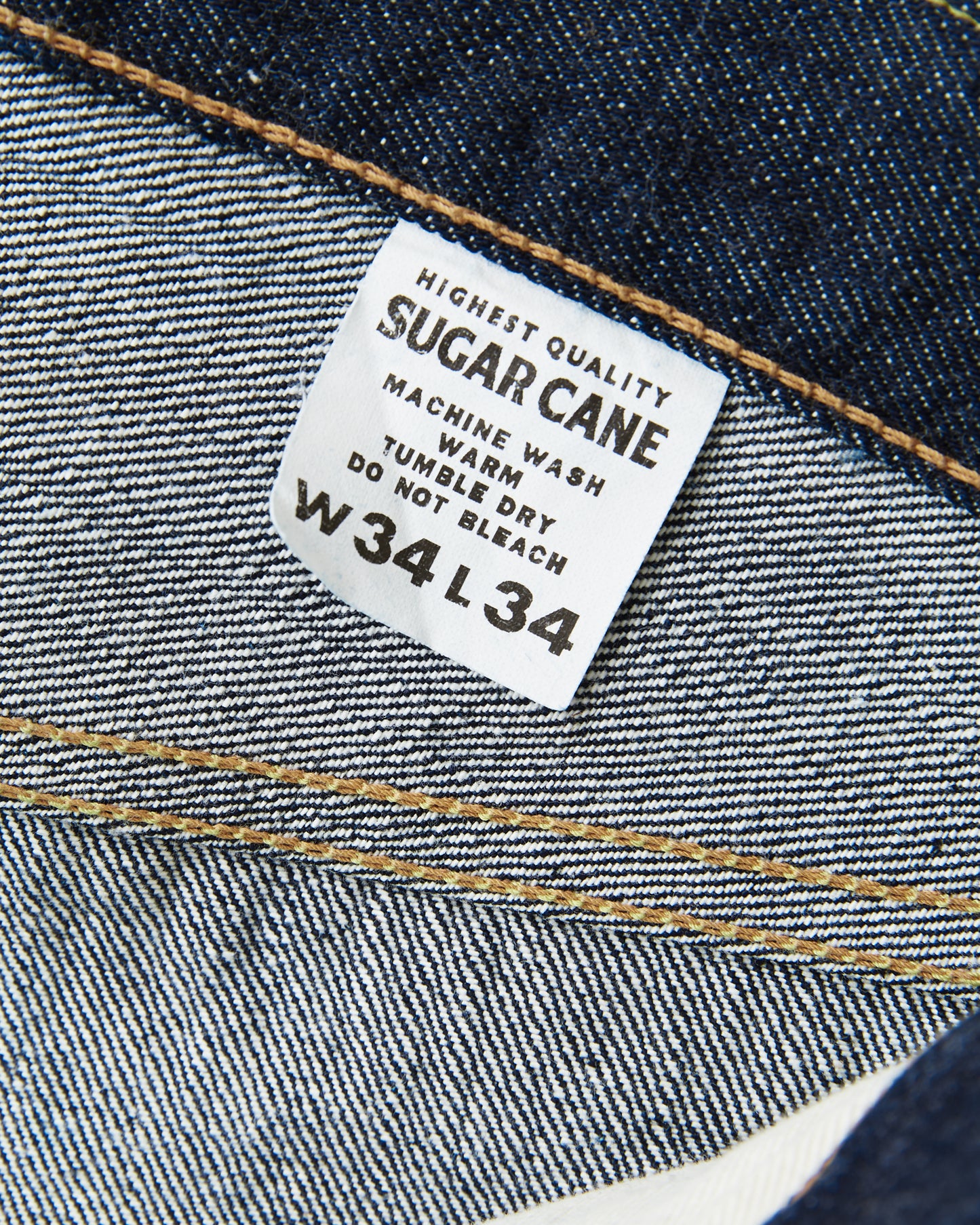 Sugar Cane & Co. SC41947A 1947 Model 14,25oz One Wash Denim