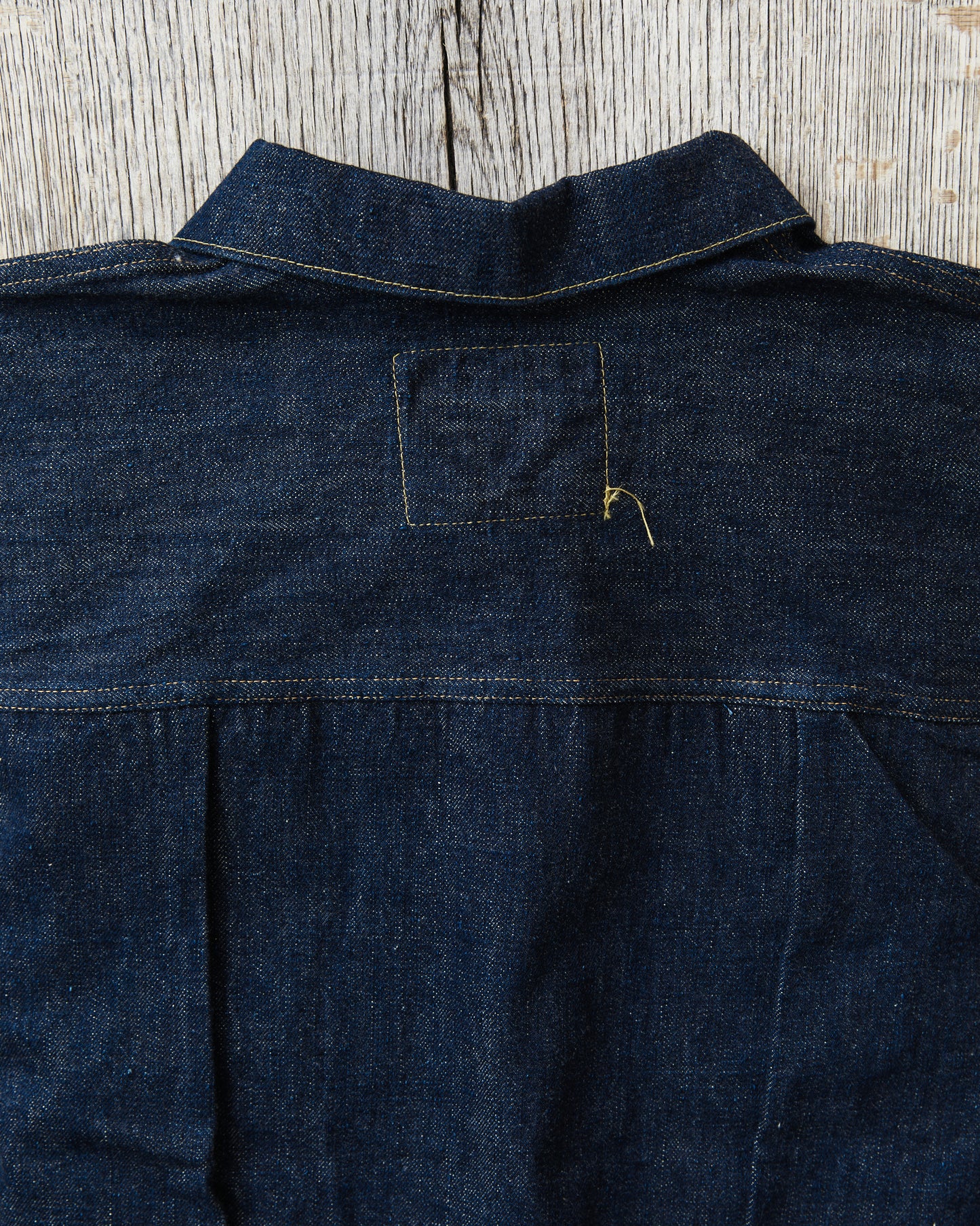 Sugar Cane & Co. SC19010 Super "Denim" Collectibles #10, 14oz Blue Denim Blouse “S1945” Model One Wash