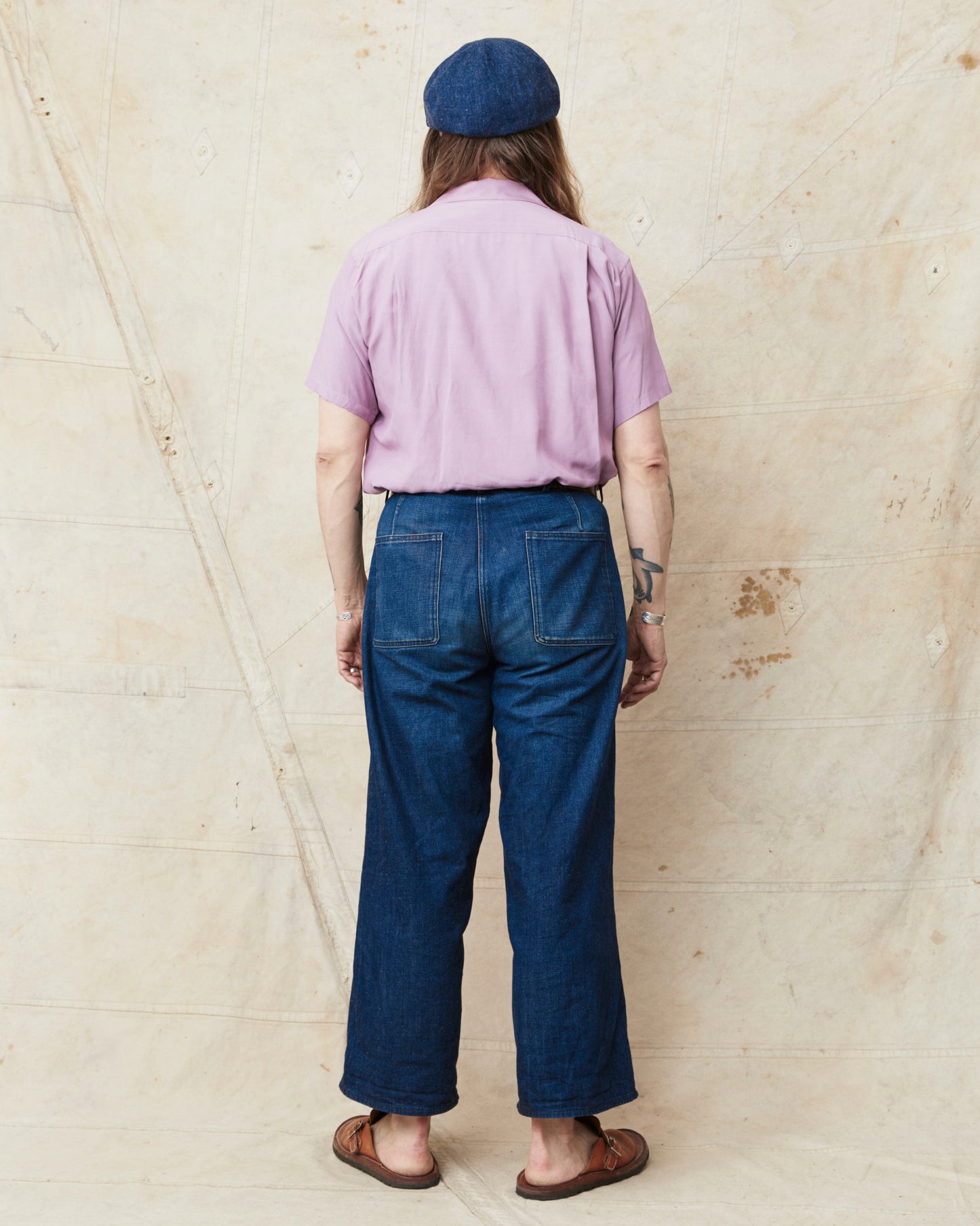 Style Eyes SE39455 Short Sleeve Rayon Bowling Shirt Purple