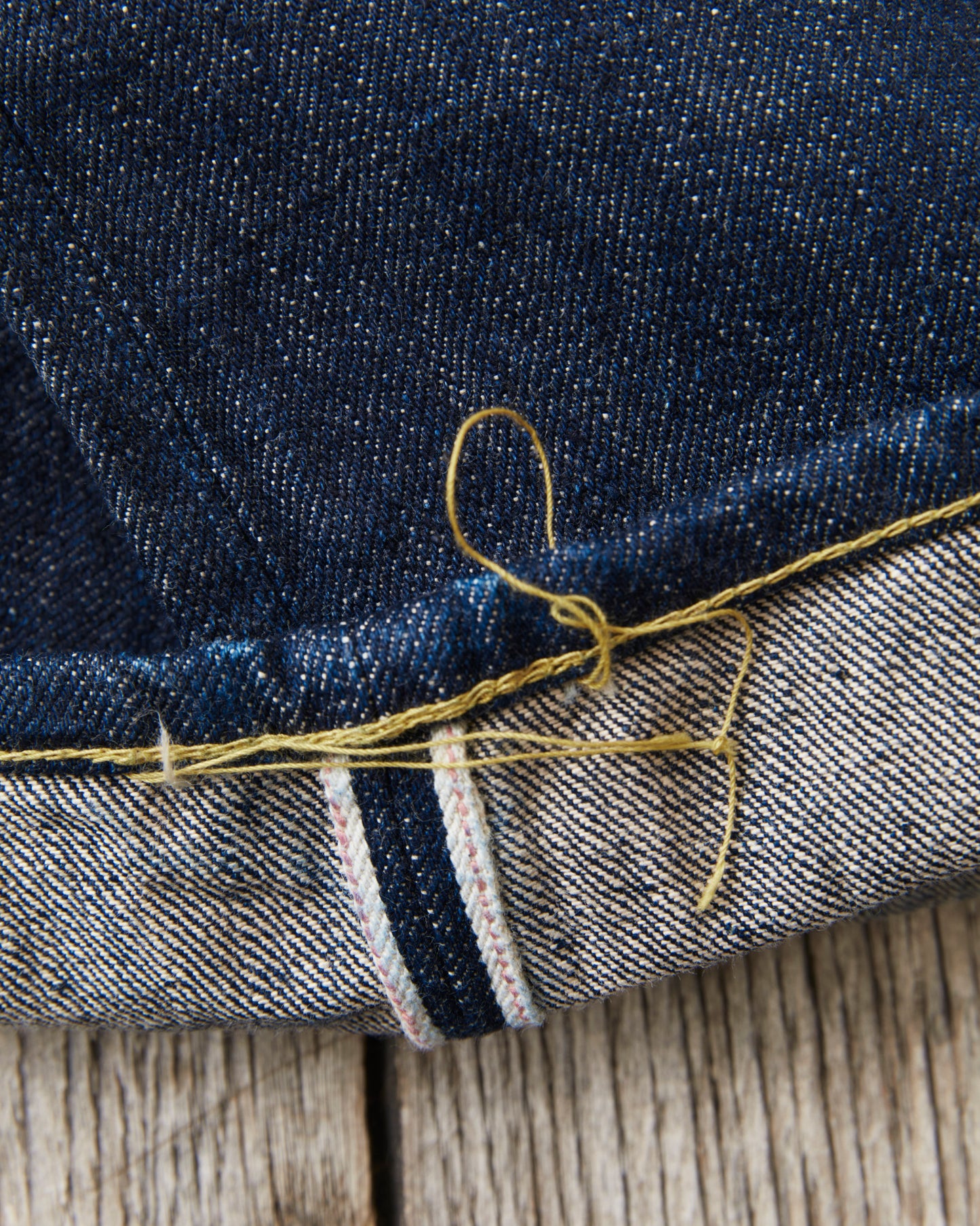 Sugar Cane & Co. SC49001 Super "Denim" Collectibles #01 Blue Denim Waist Overalls “S1945” Model One Wash