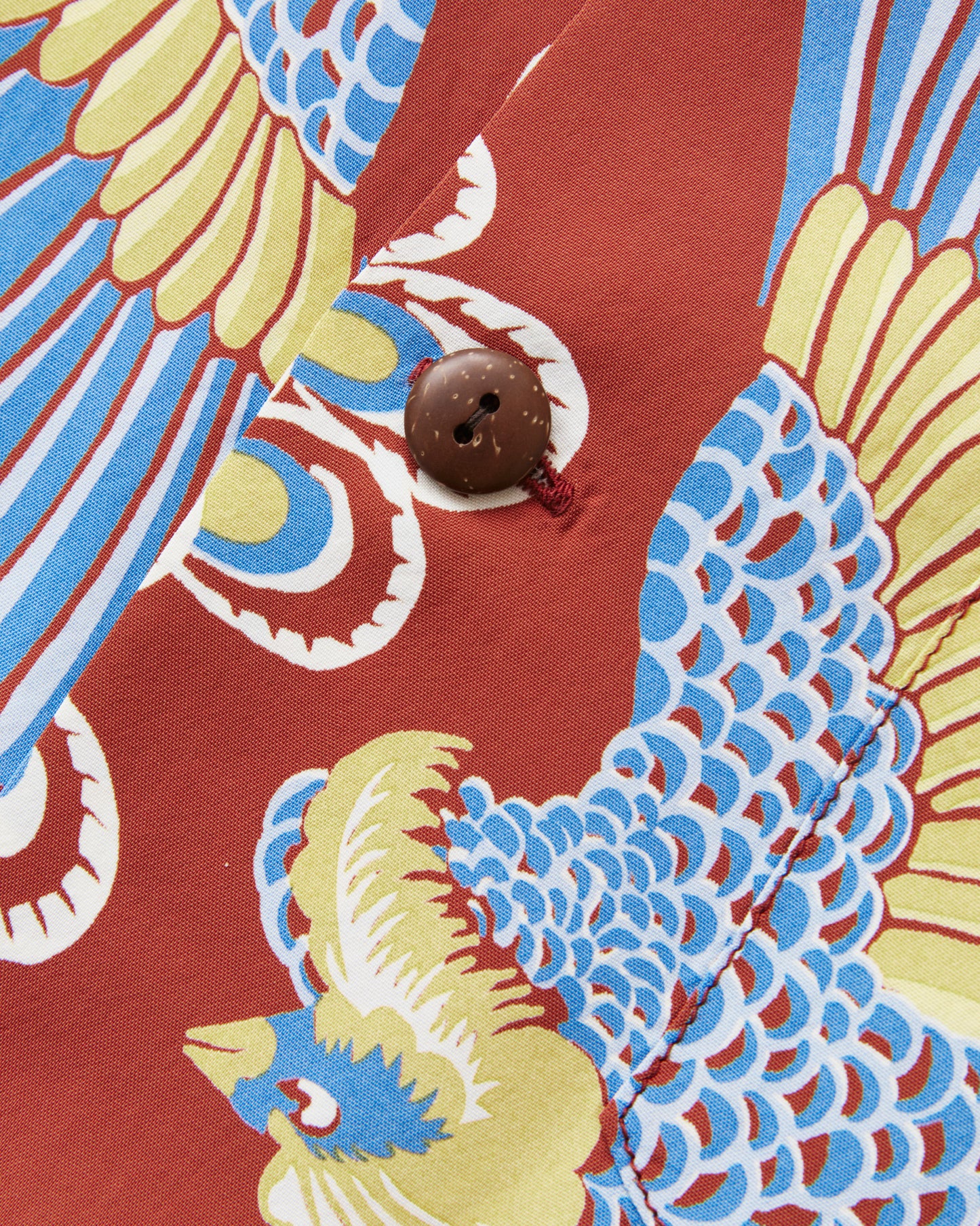 Sun Surf SS39428 Rayon Hawaiian Shirt "Peacock"