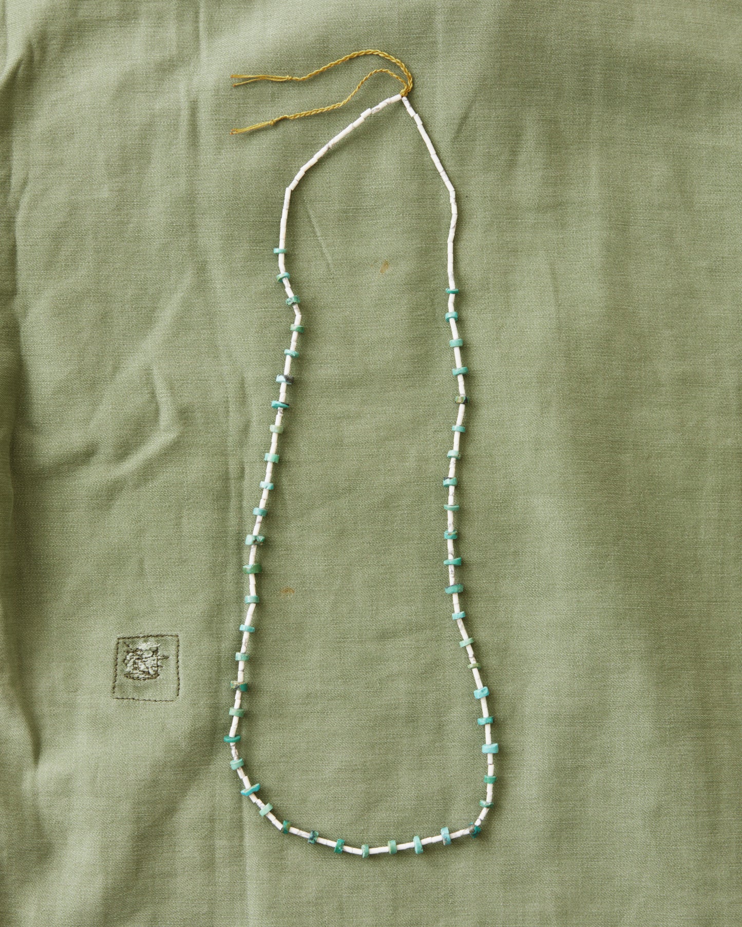 Papa Nui Cap Co. The Heishi Mermaid Necklace White