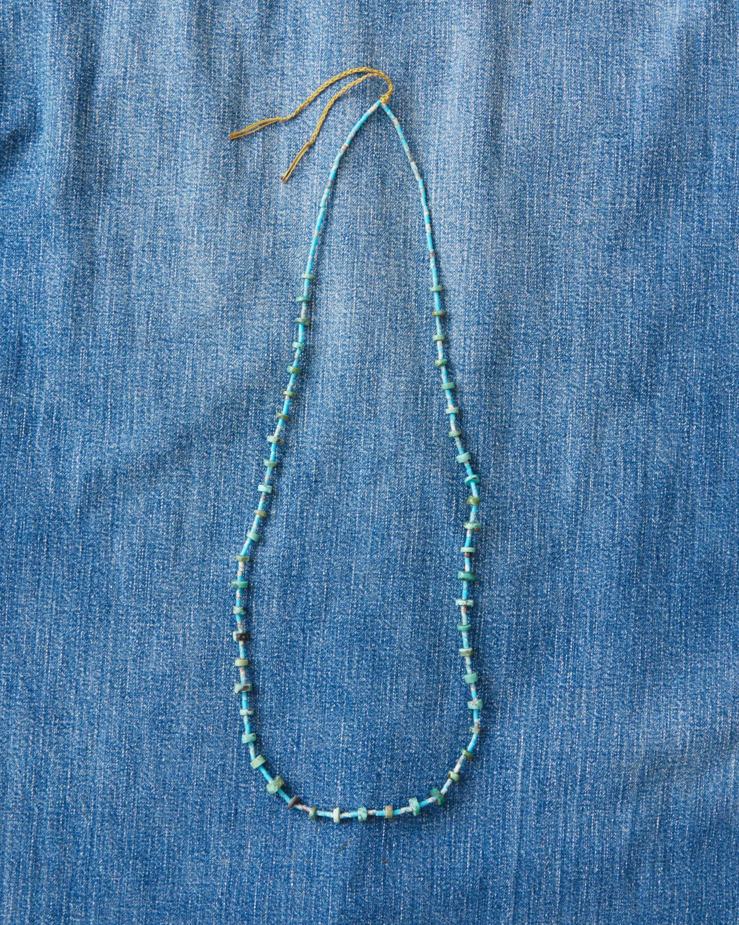 Papa Nui Cap Co. The Heishi Mermaid Necklace Light Blue